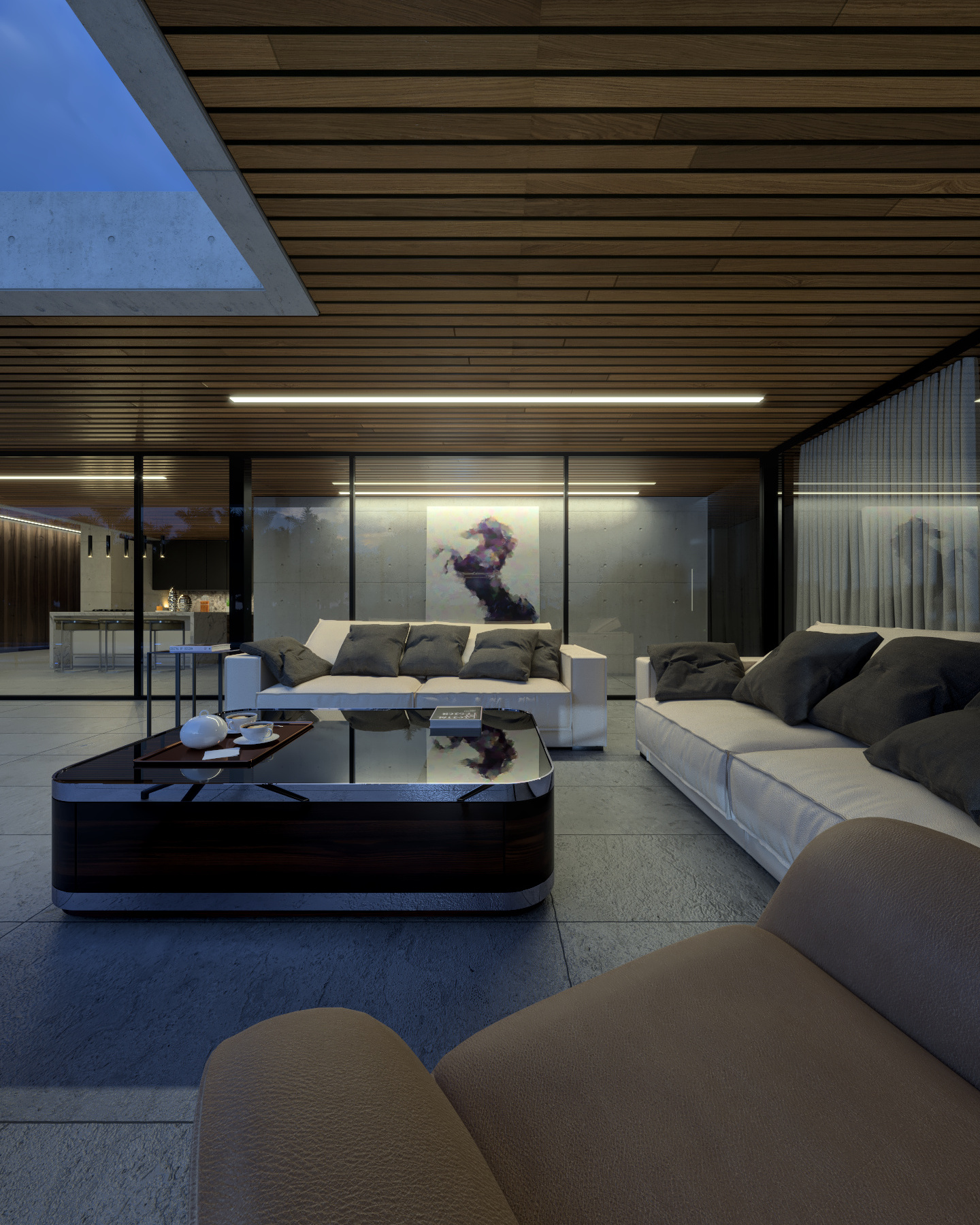 Single story modern house design in Thailand by [xzoomproject] - Architizer