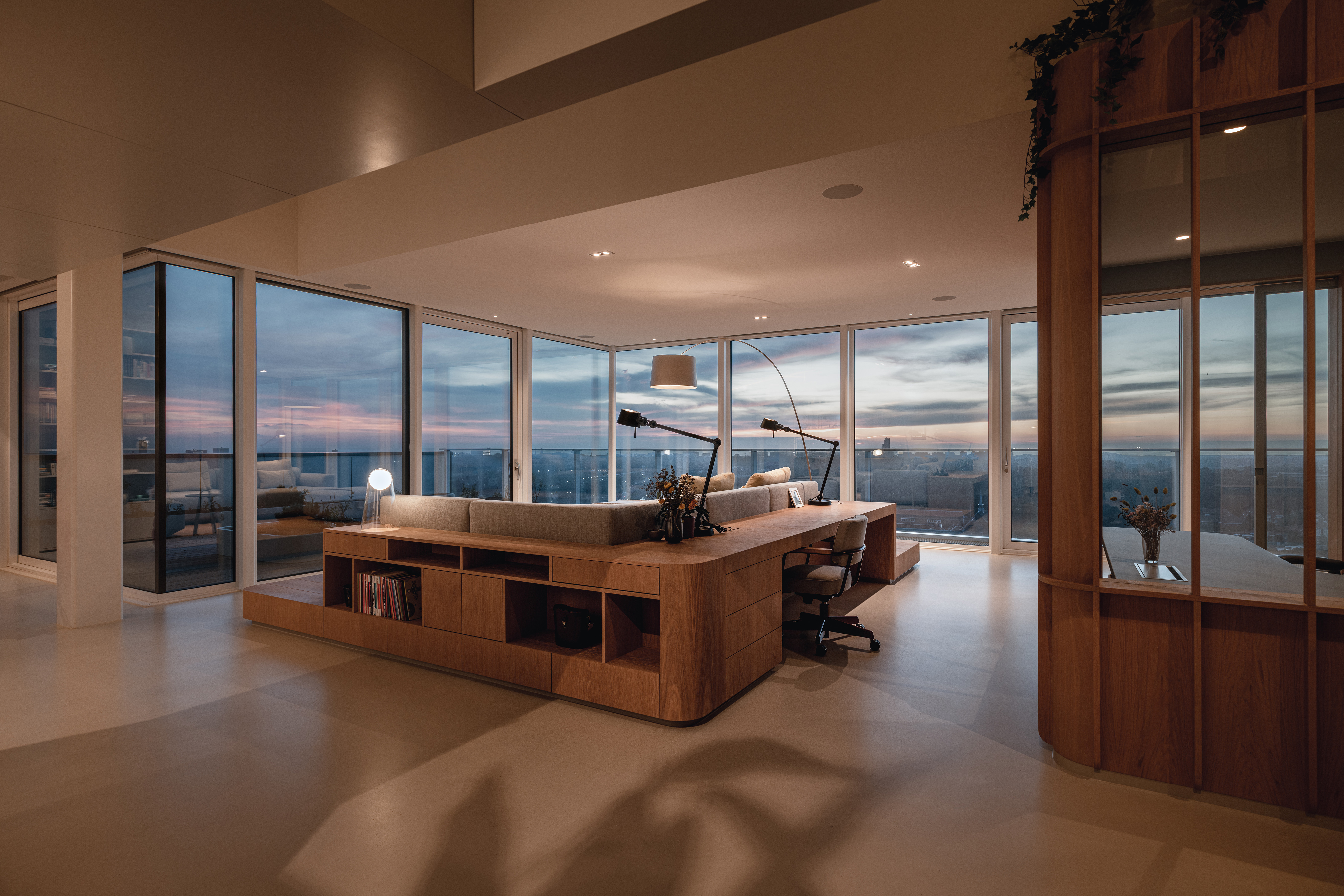 Curated visual reference: Penthouse Suite Building Data Analysis Reference: Panorama Penthouse By Bureau Fraai