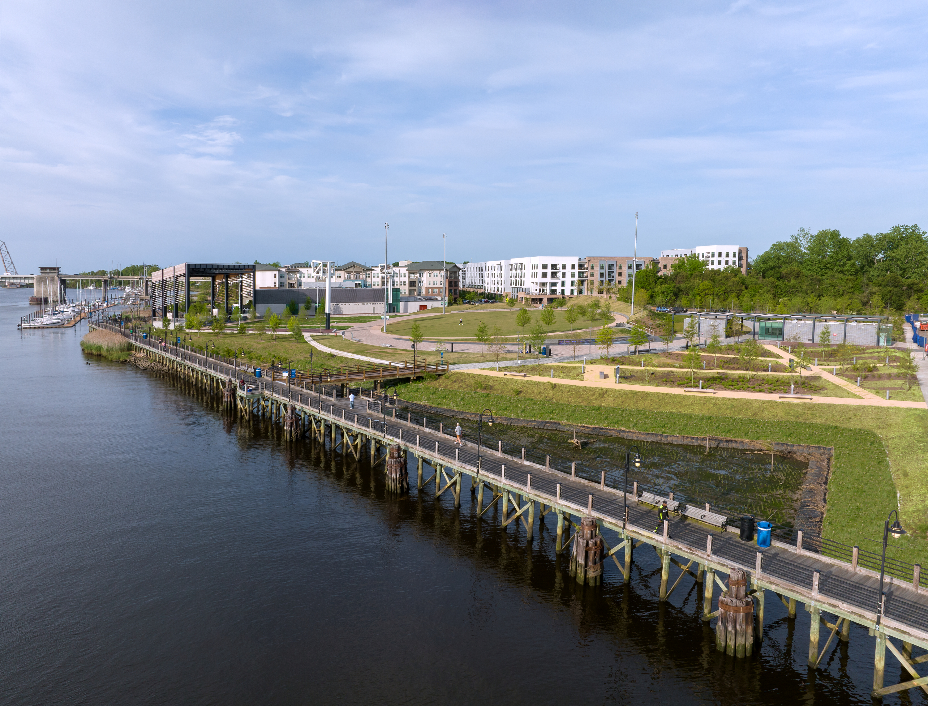 Live Oak Bank Pavilion Park by Sage and Coombe Architects Architizer