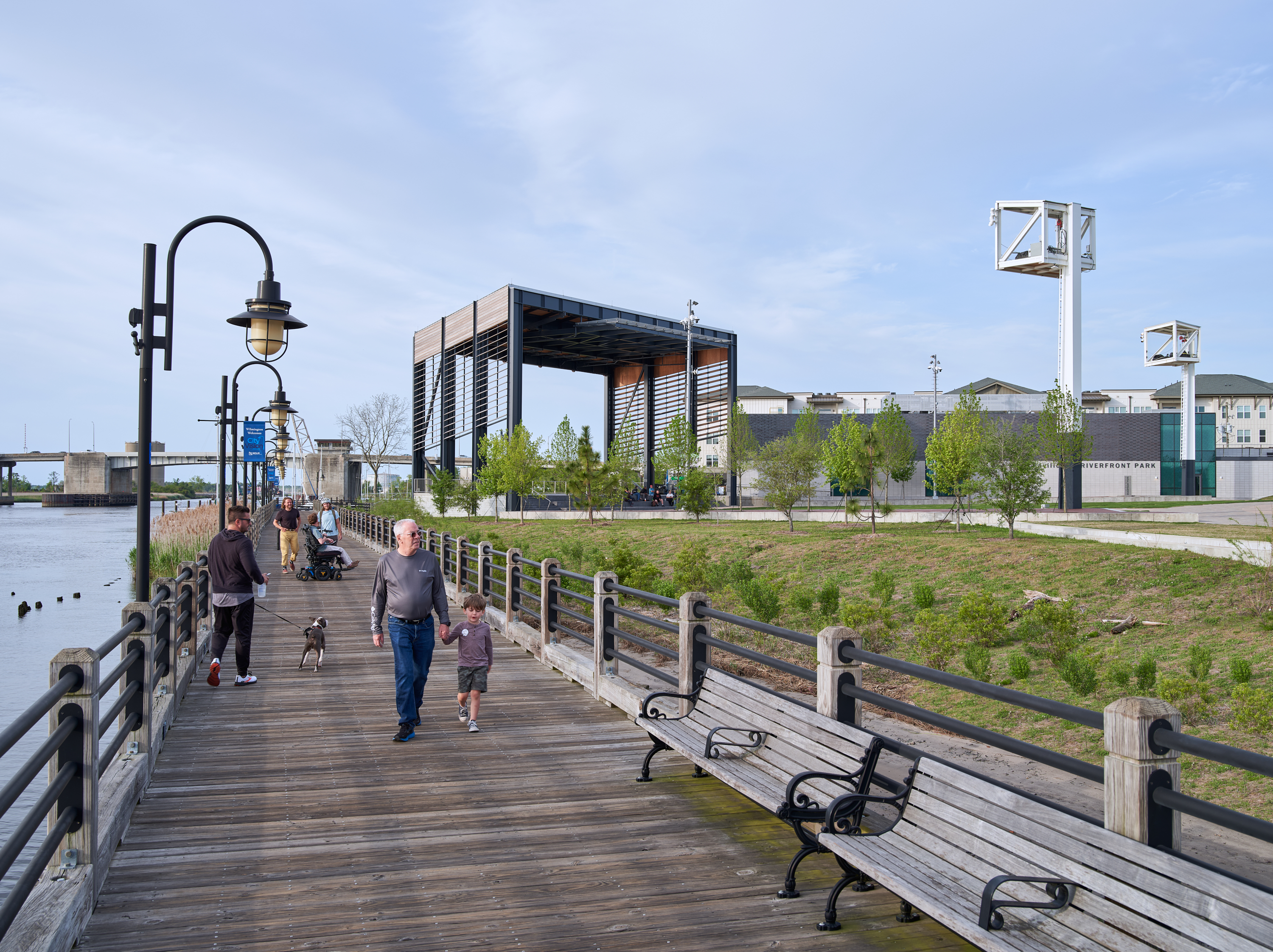 Live Oak Bank Pavilion Park by Sage and Coombe Architects Architizer