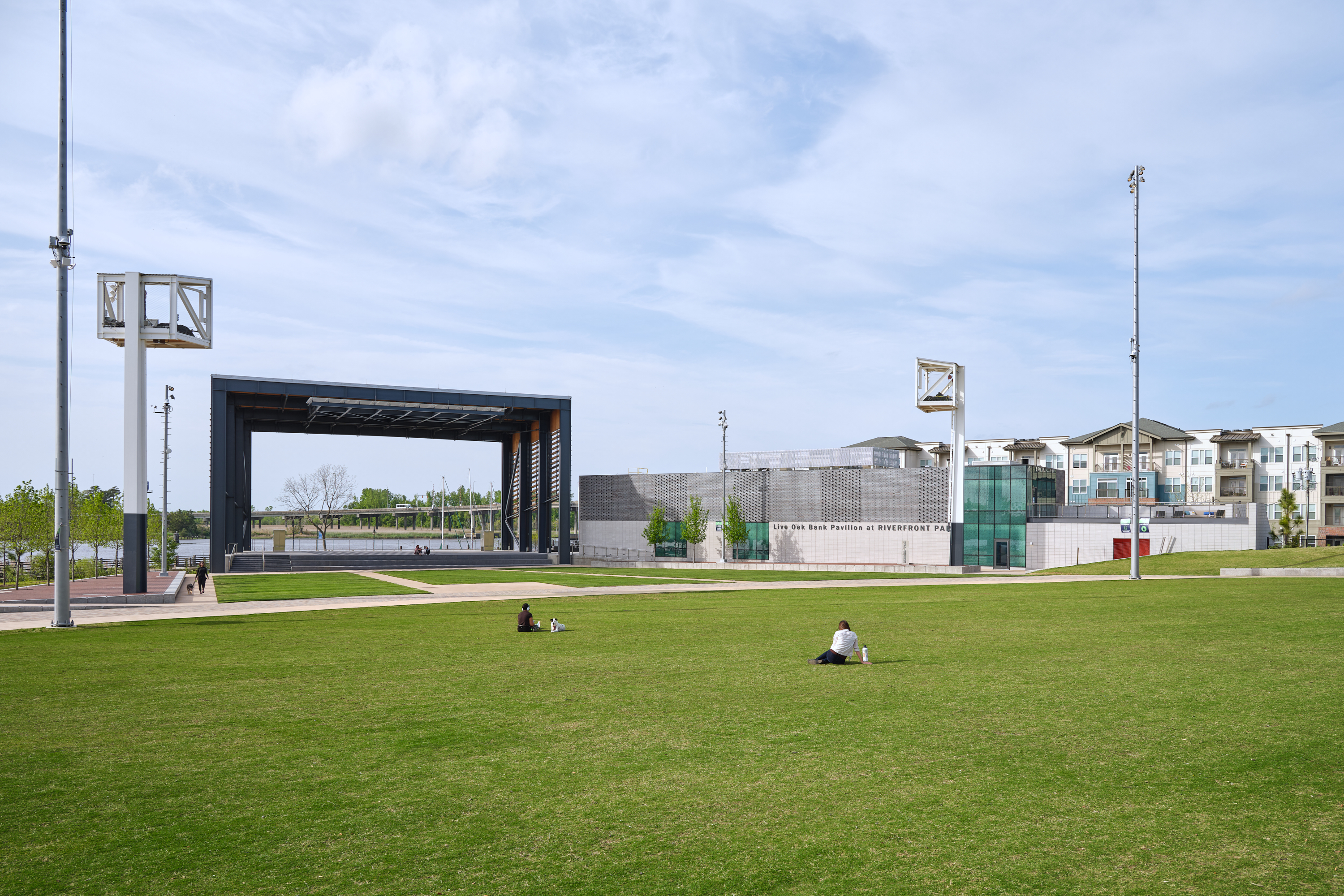 Live Oak Bank Pavilion Park by Sage and Coombe Architects Architizer