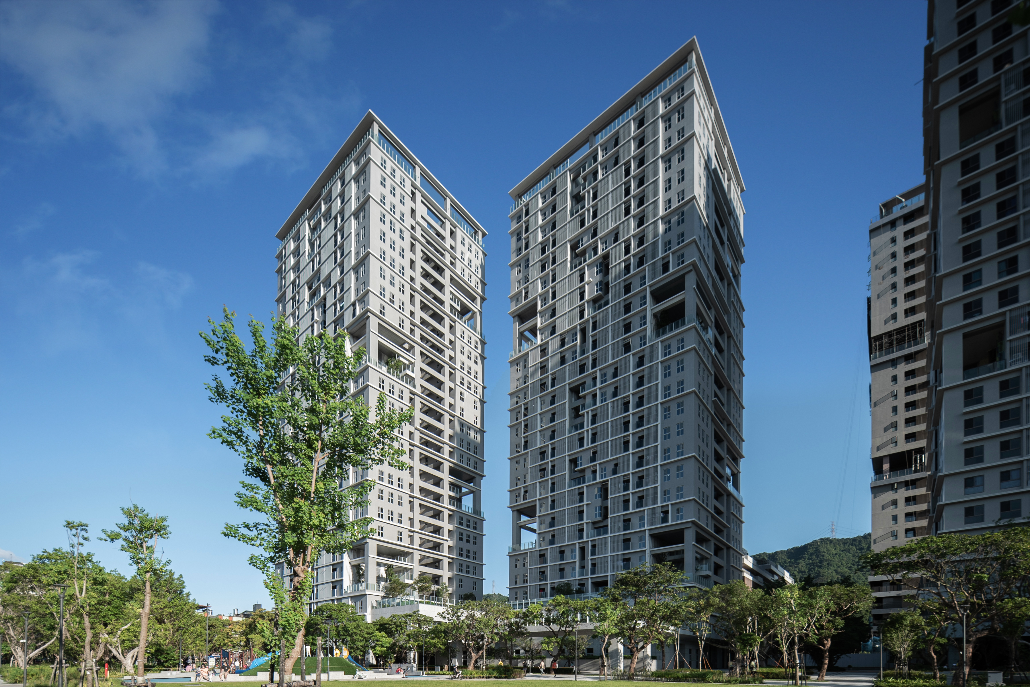 Guangci Charity Park Social Housing (Design Build Project E ) by KHL