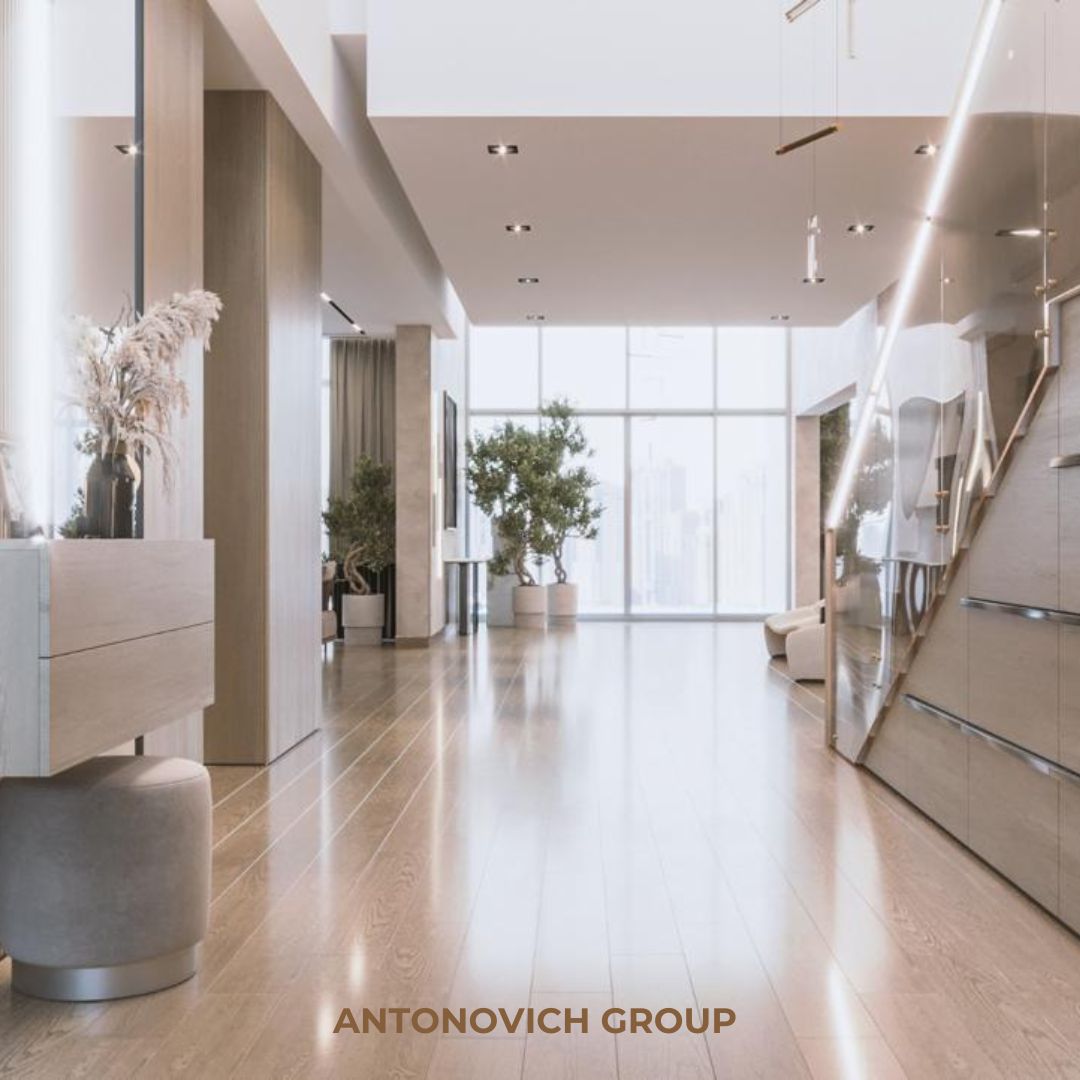 Entrance Area Interior Design Solutions by LUXURY ANTONOVICH DESIGN ...