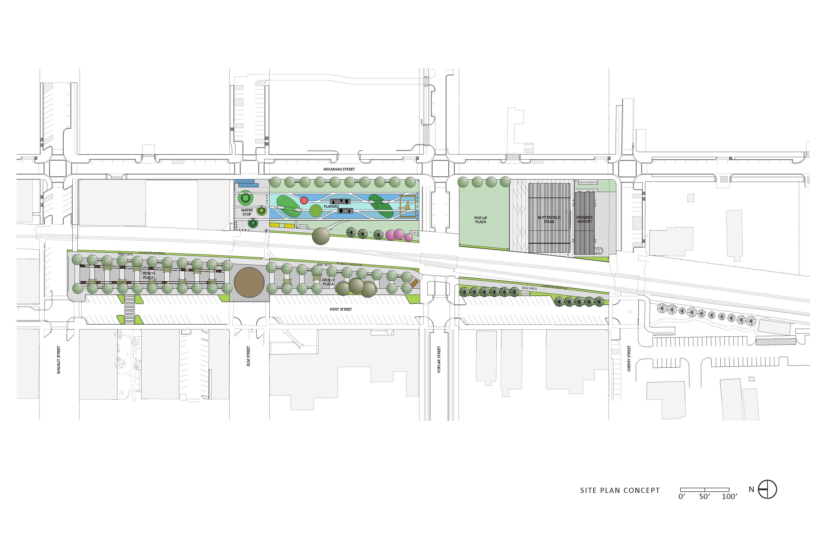 Railyard Park by Ross Barney Architects Architizer