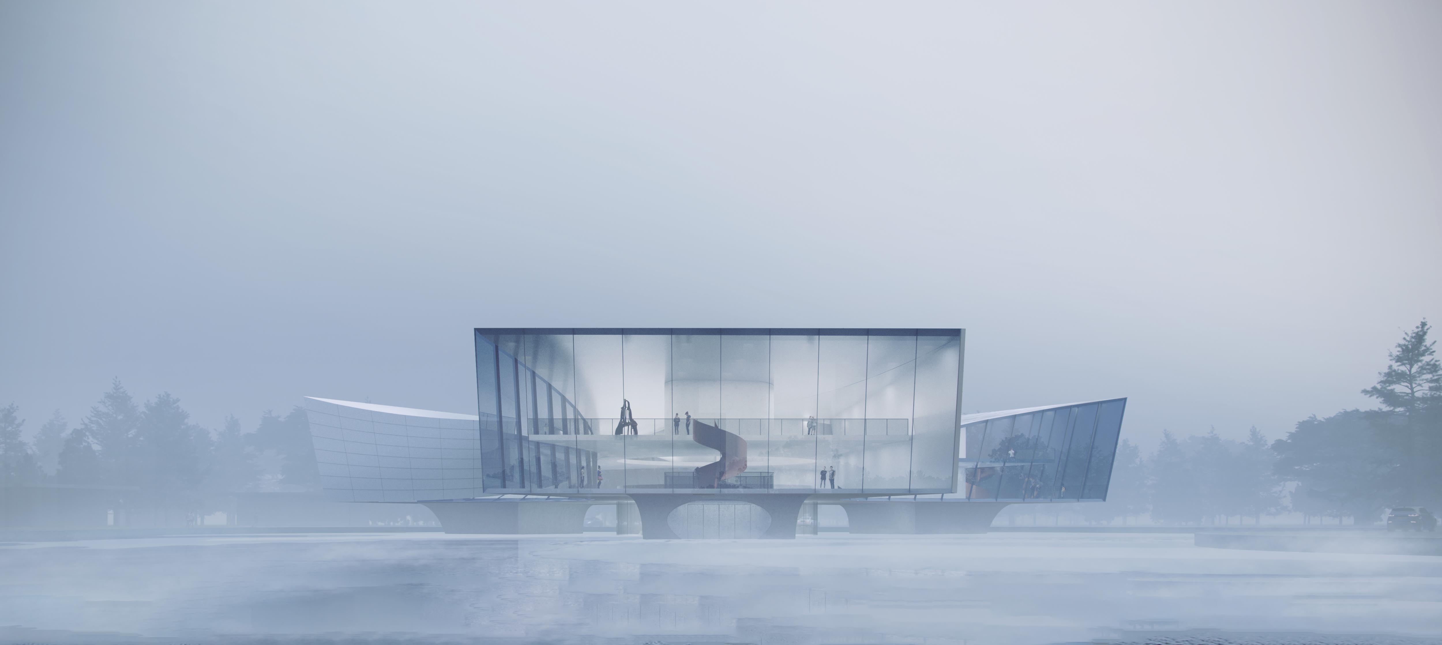 Lanzhou Exhibition Center by MARS Studio - Architizer