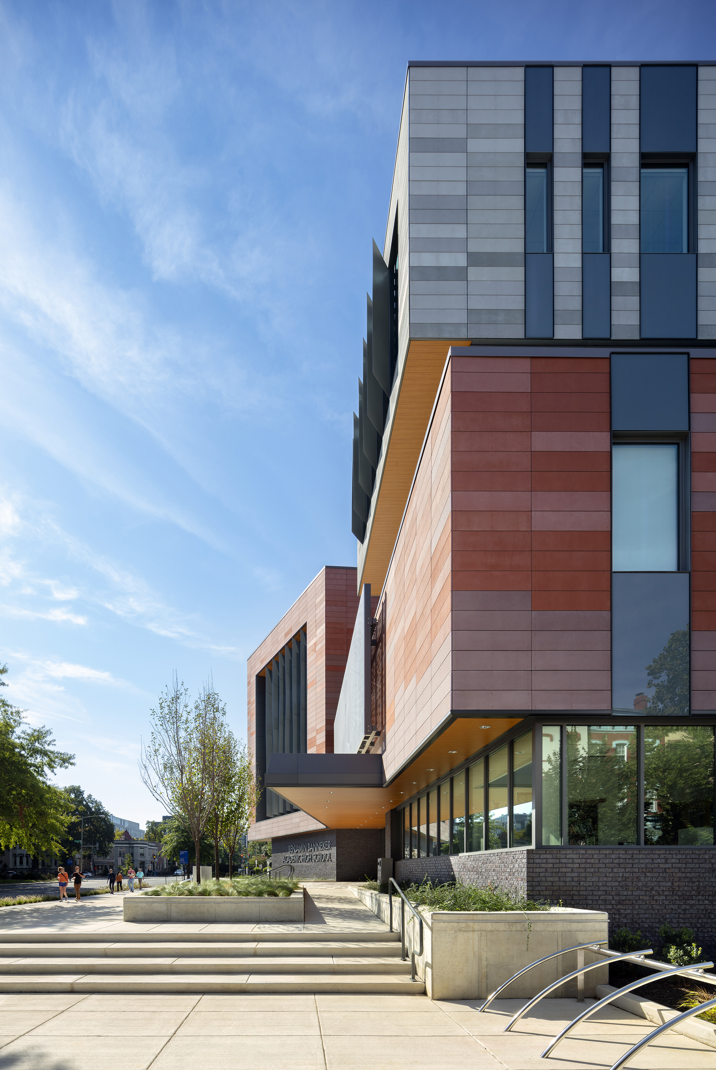 Benjamin Banneker Academic High School by Perkins Eastman Architizer