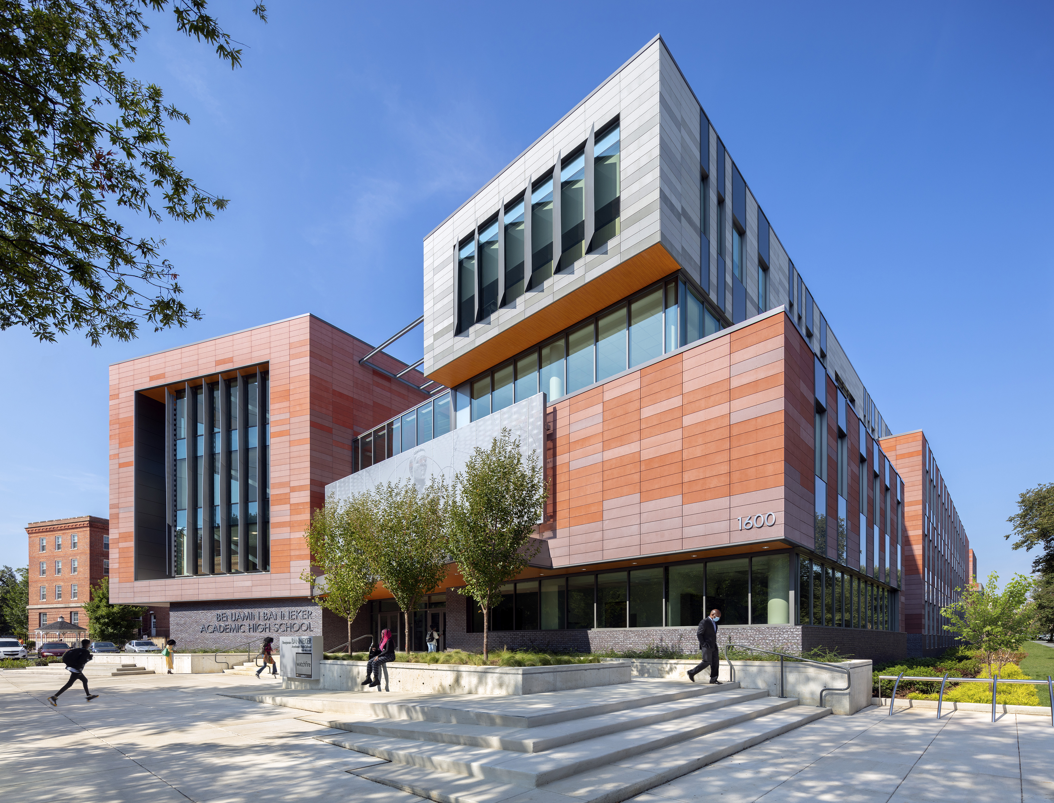 Benjamin Banneker Academic High School by Perkins Eastman Architizer