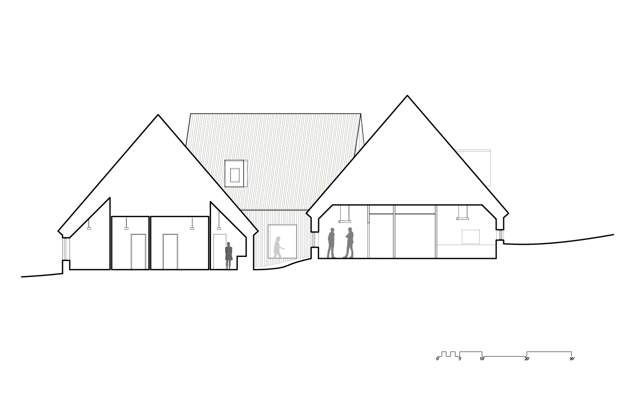 Highland Village Interpretive Centre by Abbott Brown Architects