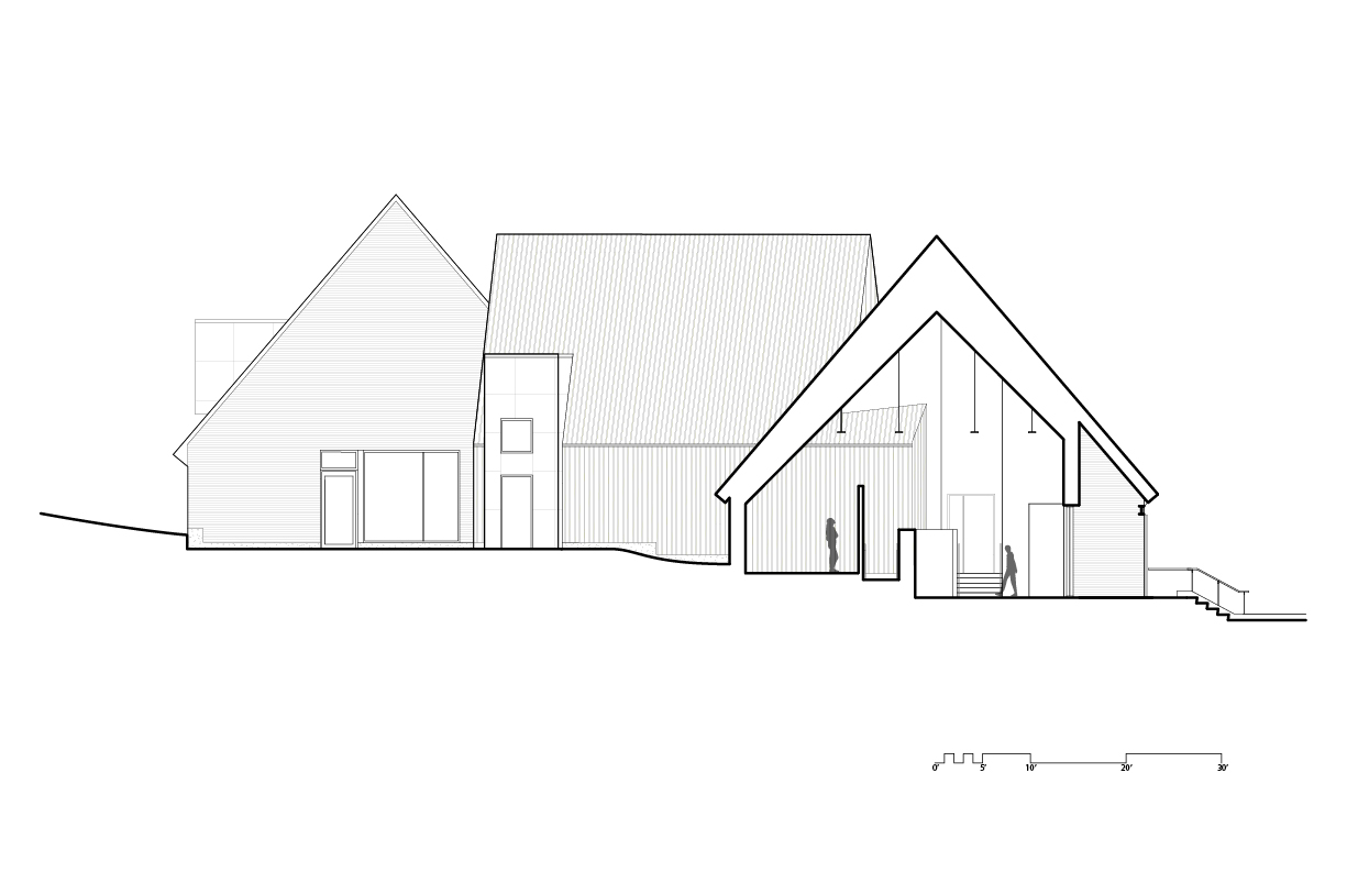 Highland Village Interpretive Centre by Abbott Brown Architects