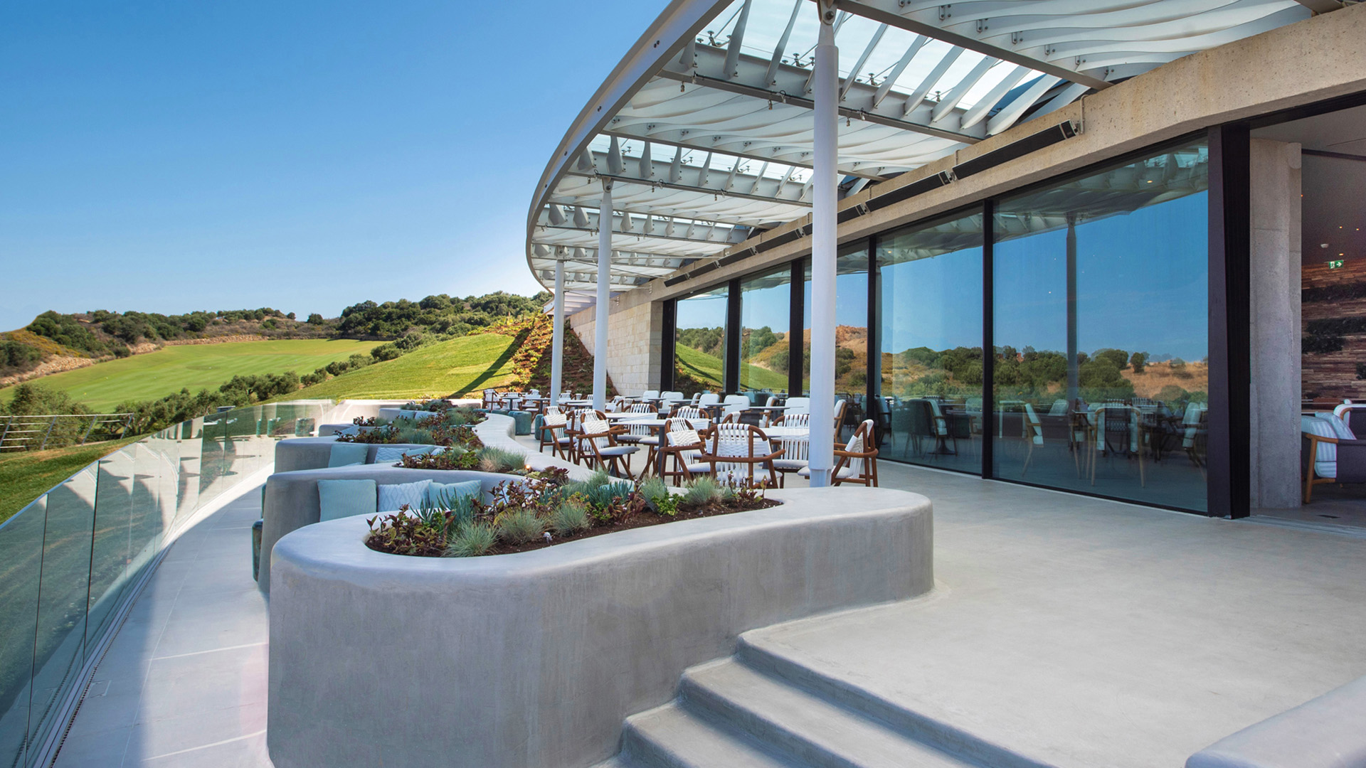 THE BAY CLUBHOUSE COSTA NAVARINO by AETER Architects Architizer