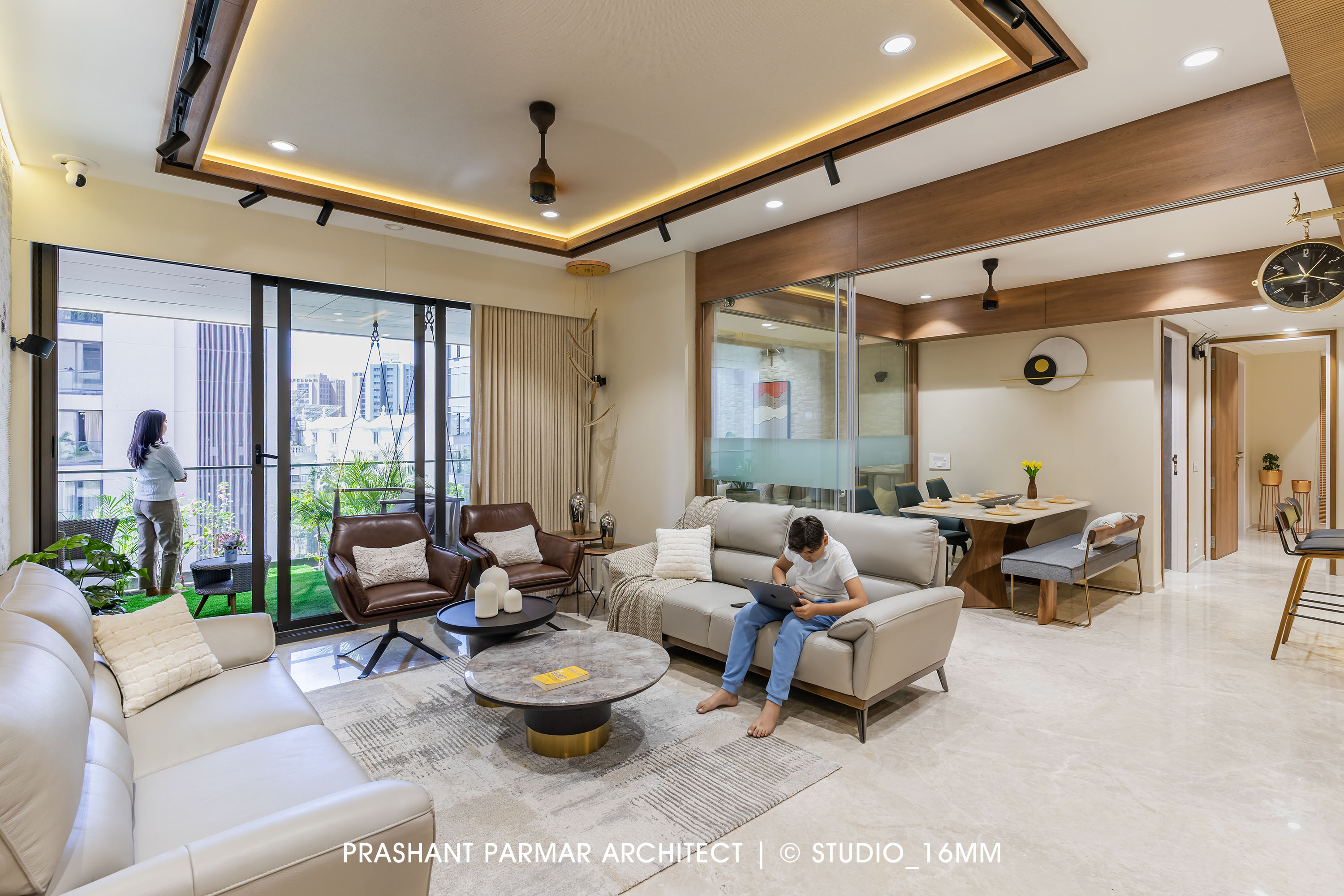 Modern Elegance at Swati Crimson In Ahmedabad by Prashant Parmar ...
