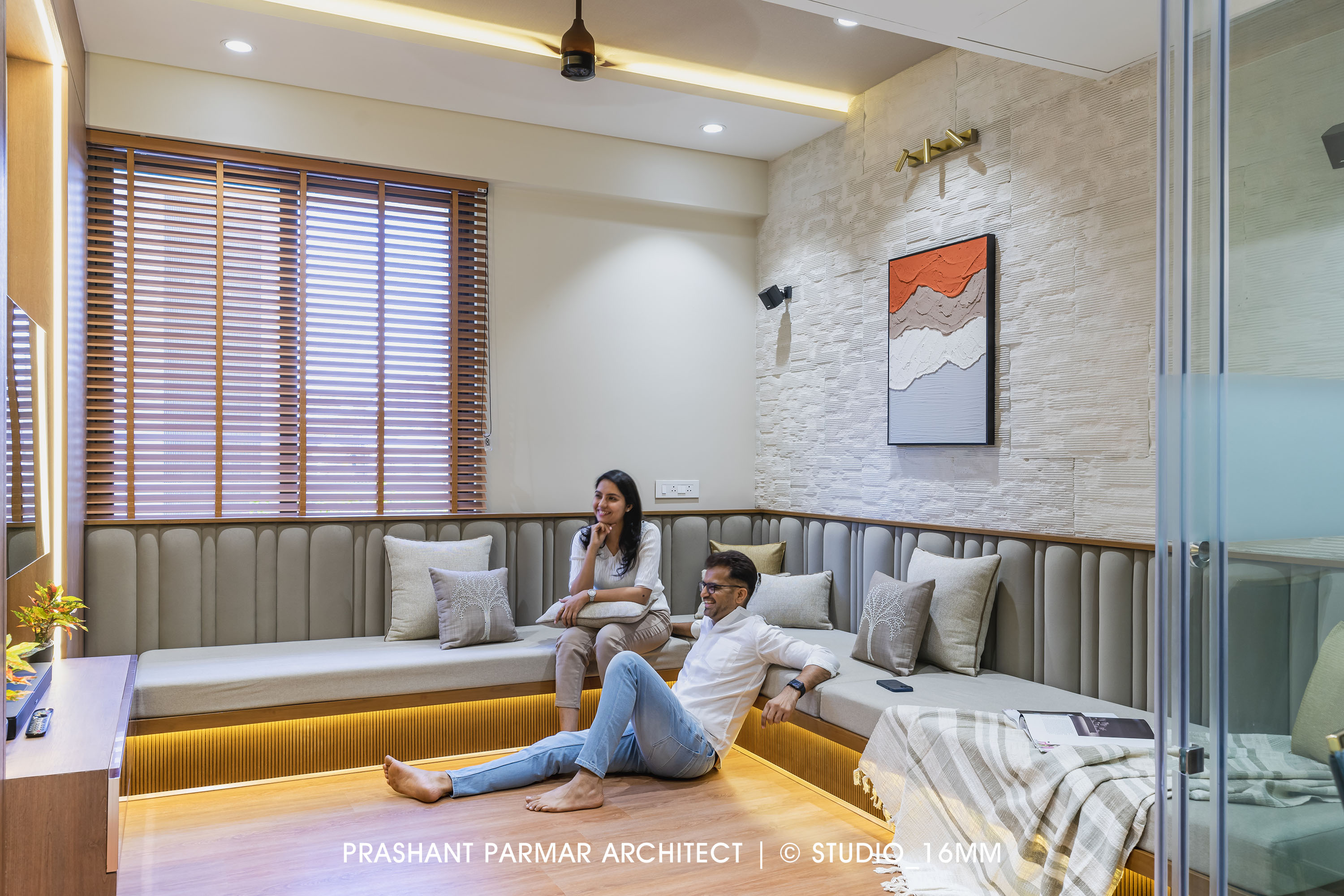 Modern Elegance at Swati Crimson In Ahmedabad by Prashant Parmar ...