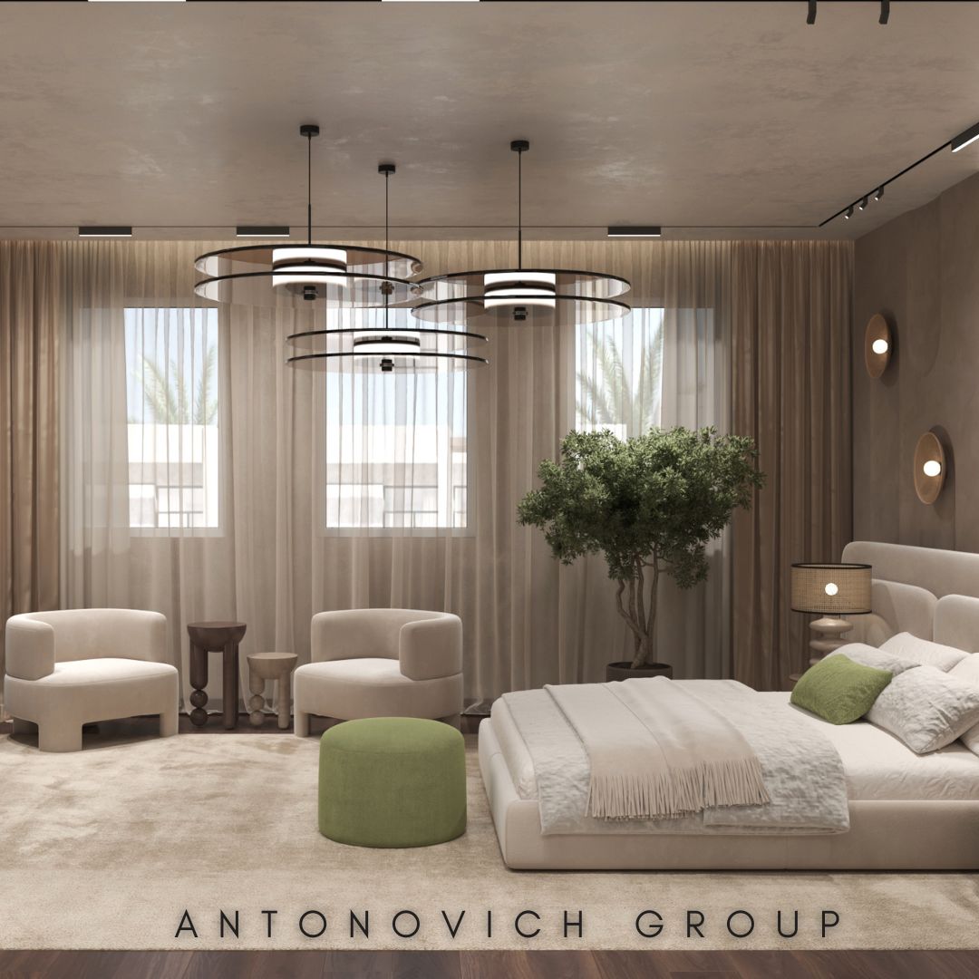 Master Bedroom Interior Design and Fit-out by LUXURY ANTONOVICH DESIGN ...