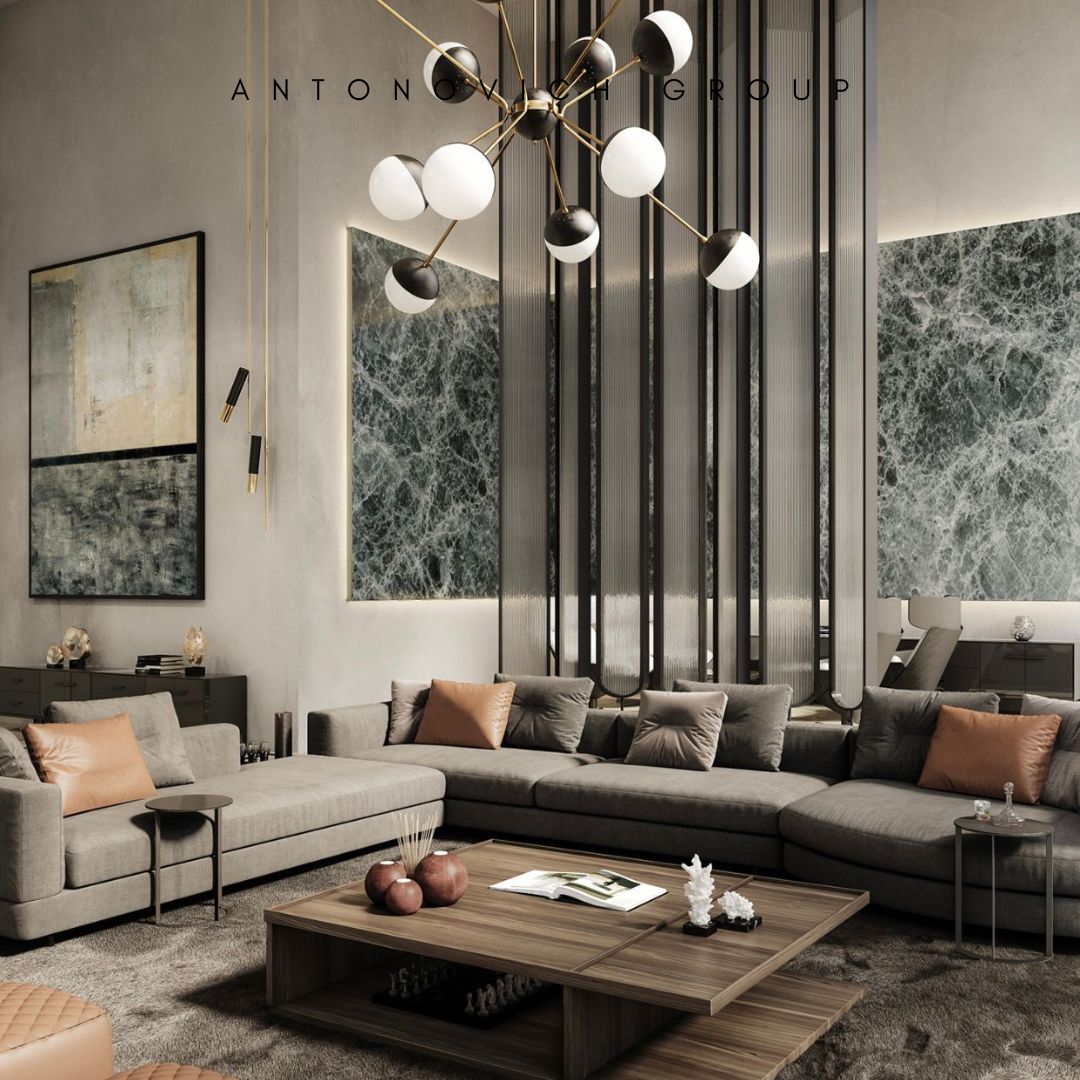 Modern Stylish Chalet Style Living Room Design Ideas | FH