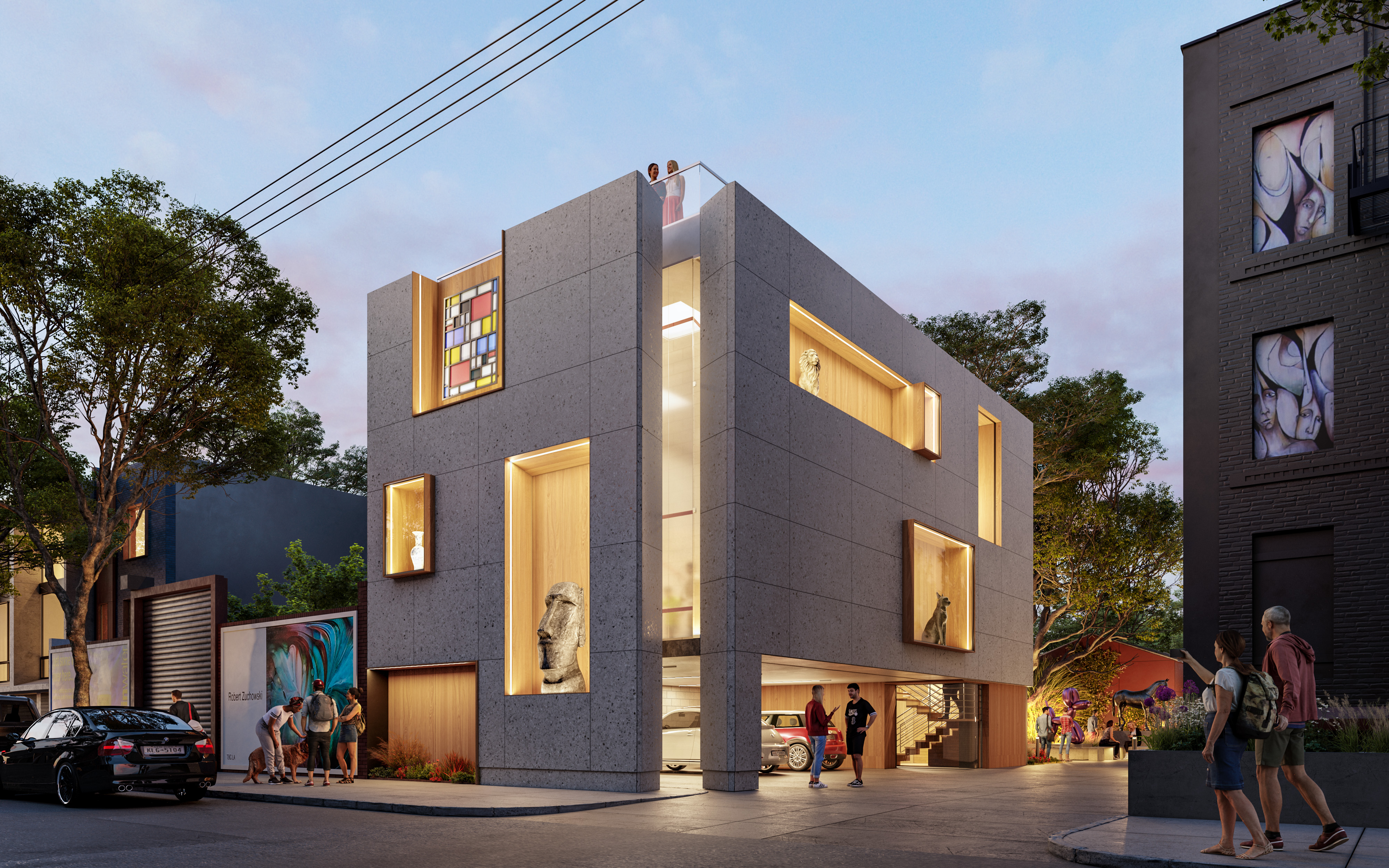 Squash Club by Loci Architecture PLLC Architizer