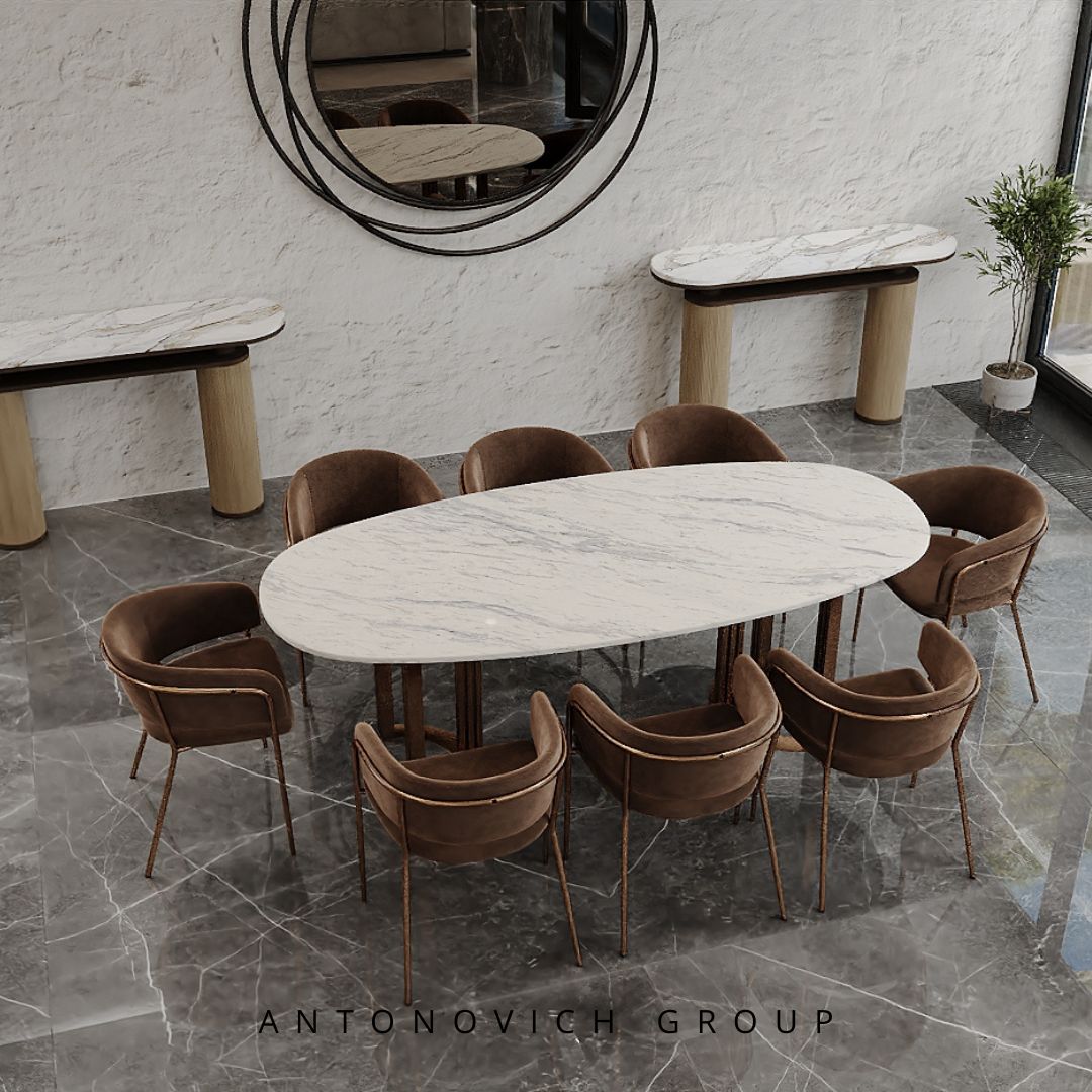 Dining Room Interior Design and Furniture Solution for Modern Apartment ...