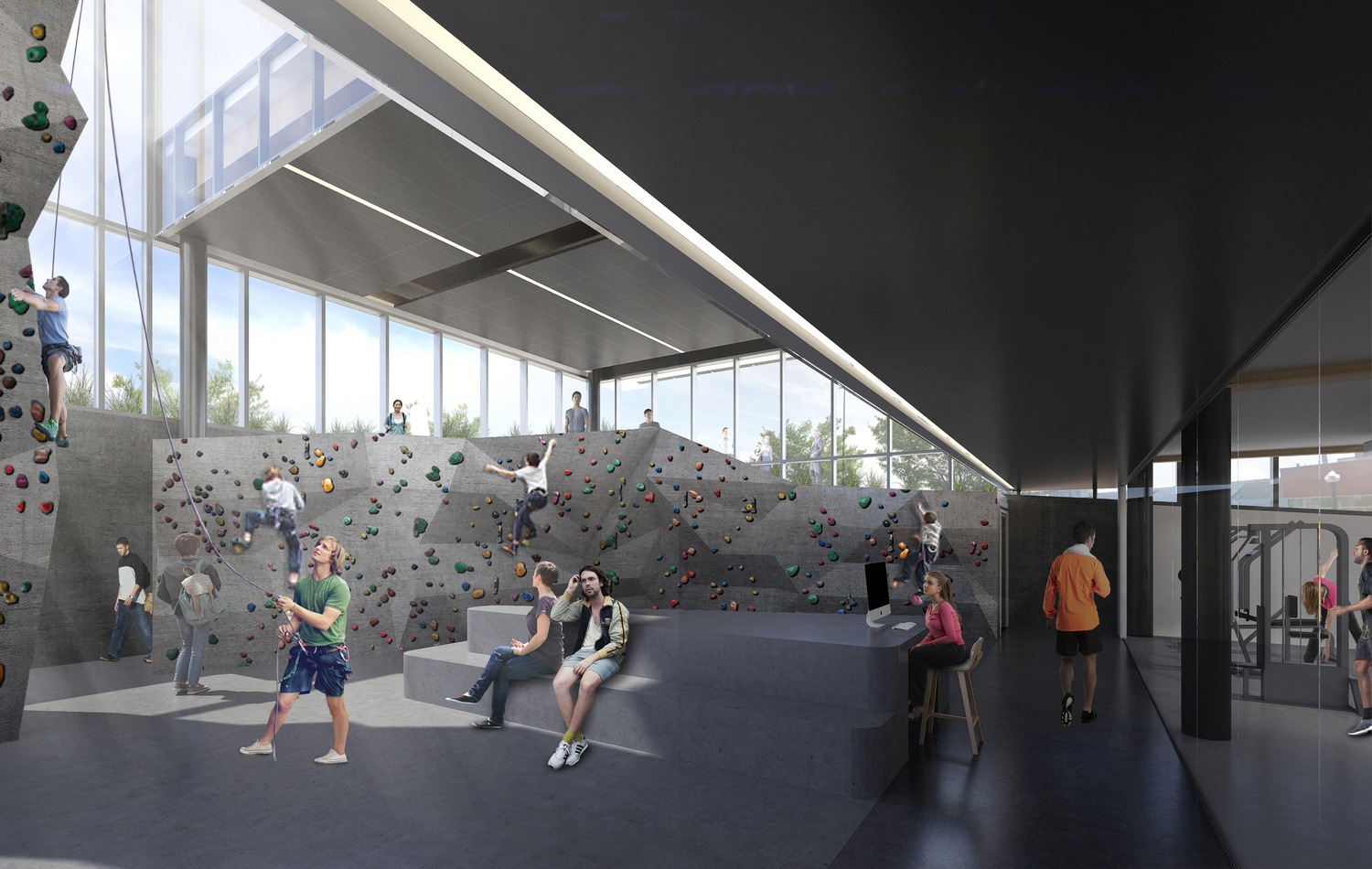 McMaster University Student Activity Building and Fitness Centre by