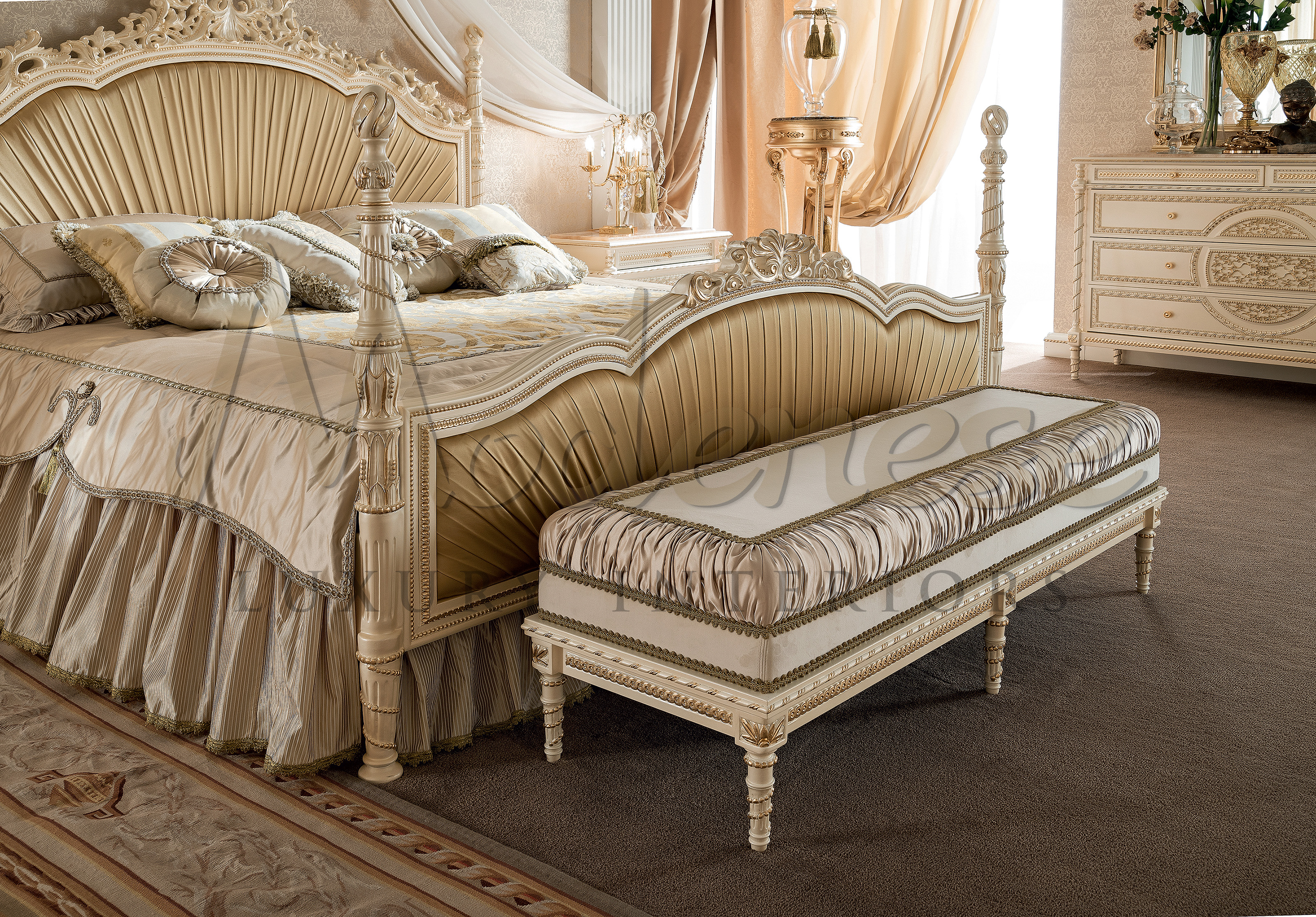 Classical Interior Design For Bedroom by MODENESE Luxury Interiors ...
