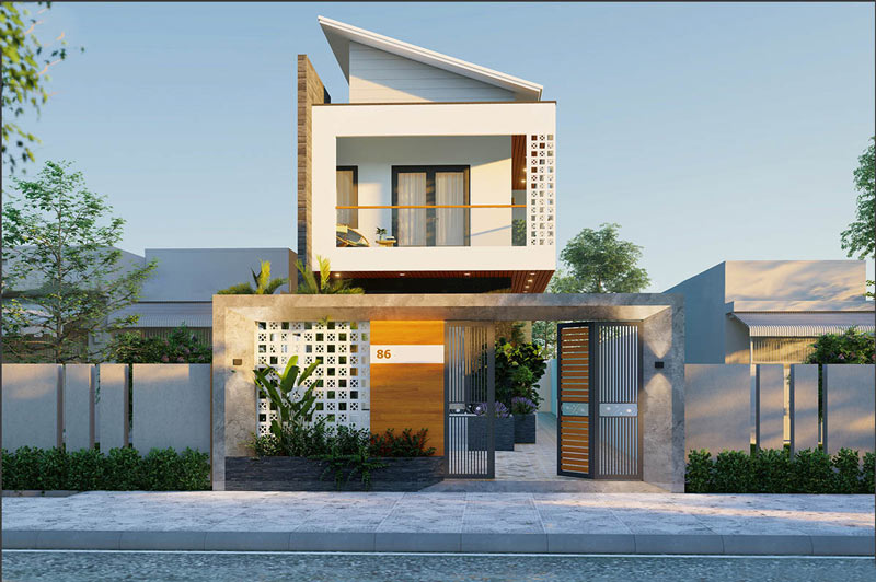 Top 20+ mẫu thiết kế nhà 2 tầng 3 phòng ngủ 80m2 hiện đại đẹp by ...