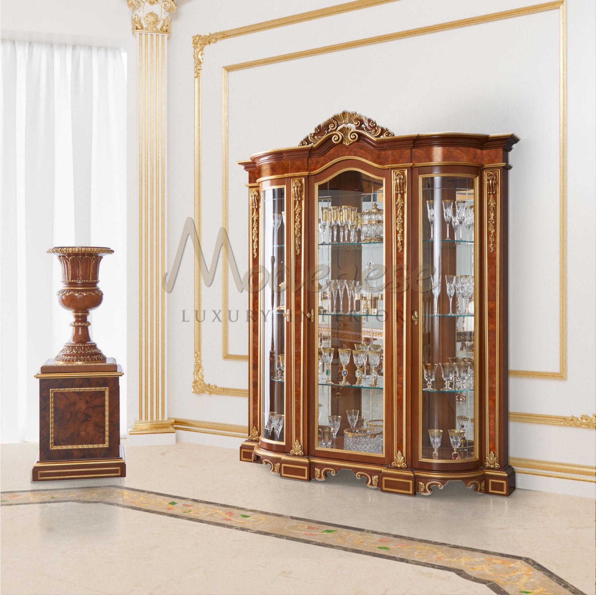 Baroque Style Dining Room Design Idea by MODENESE Luxury Interiors - Architizer