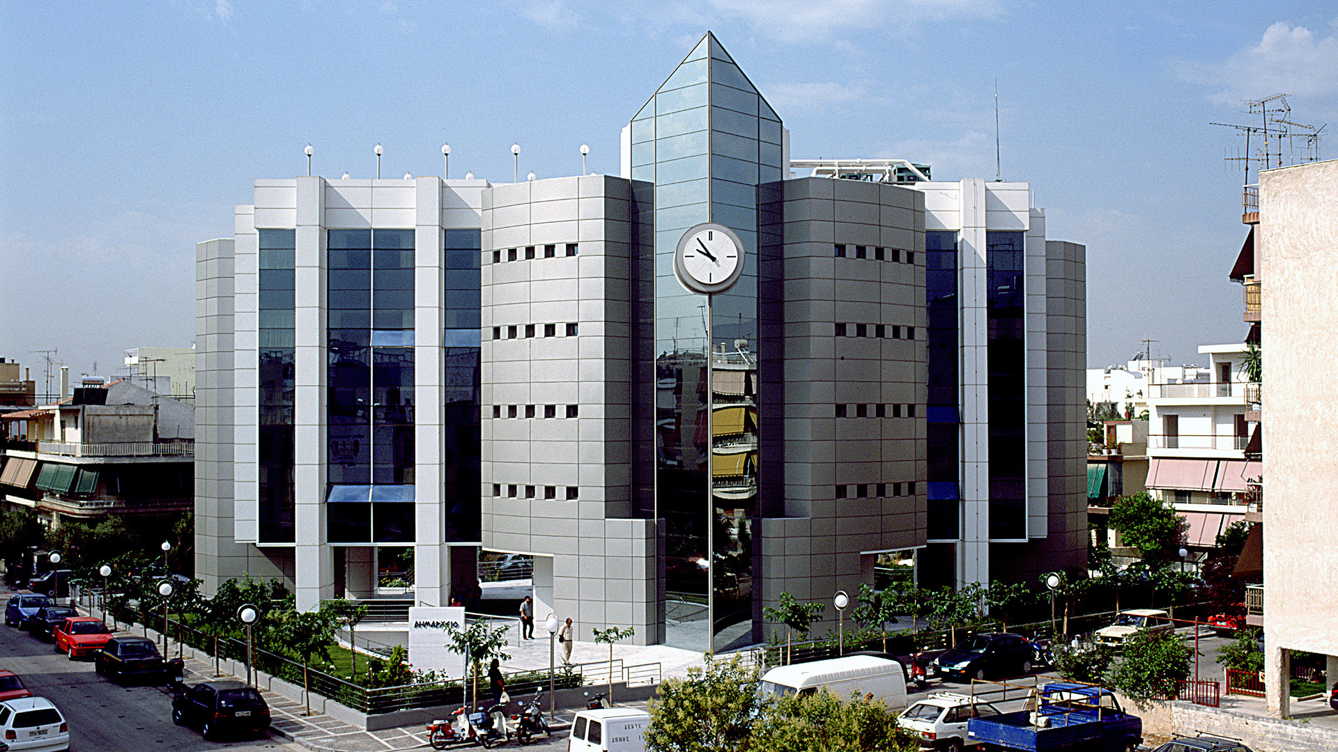 ILION CITY HALL, MULTIFUNCTIONAL MUNICIPALITY BUILDING by AETER