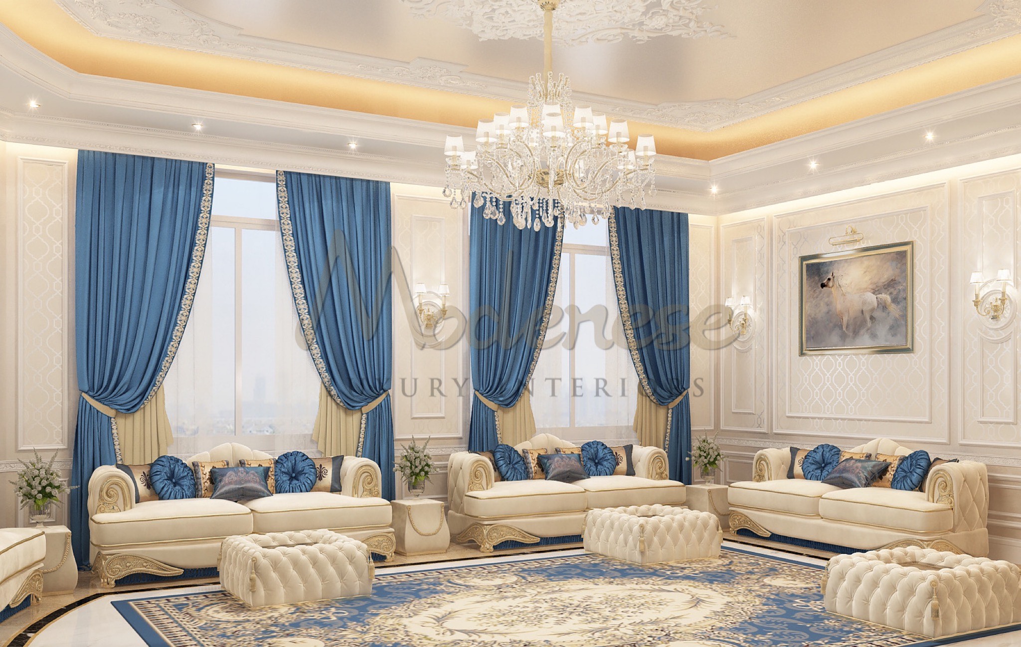 Luxury Furniture For Sitting Room, Dubai,UAE by MODENESE Luxury ...