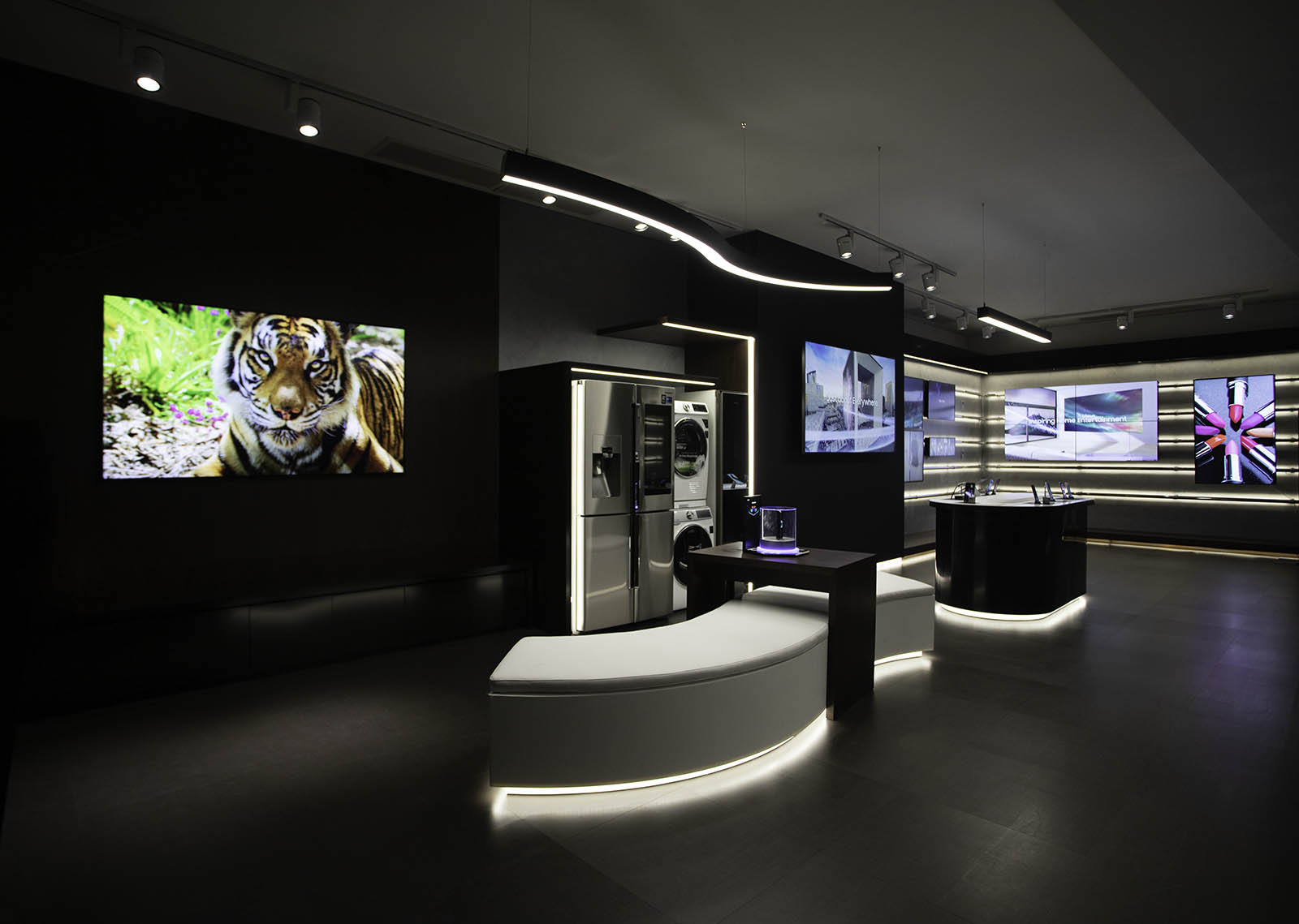 SAMSUNG's Showroom! by Stirixis Group Architizer