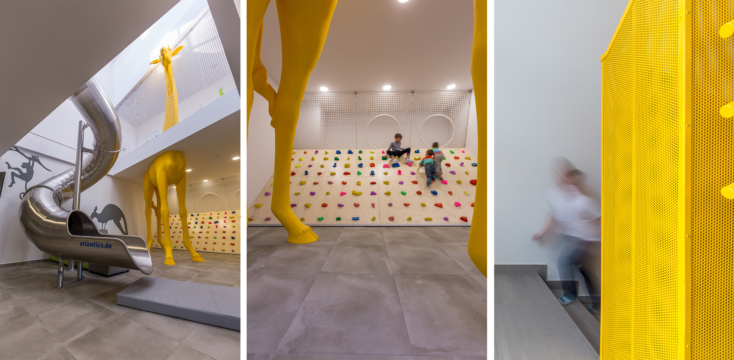 Kindergarten YELLOW GIRAFFE by LEVEL80 architects - Architizer