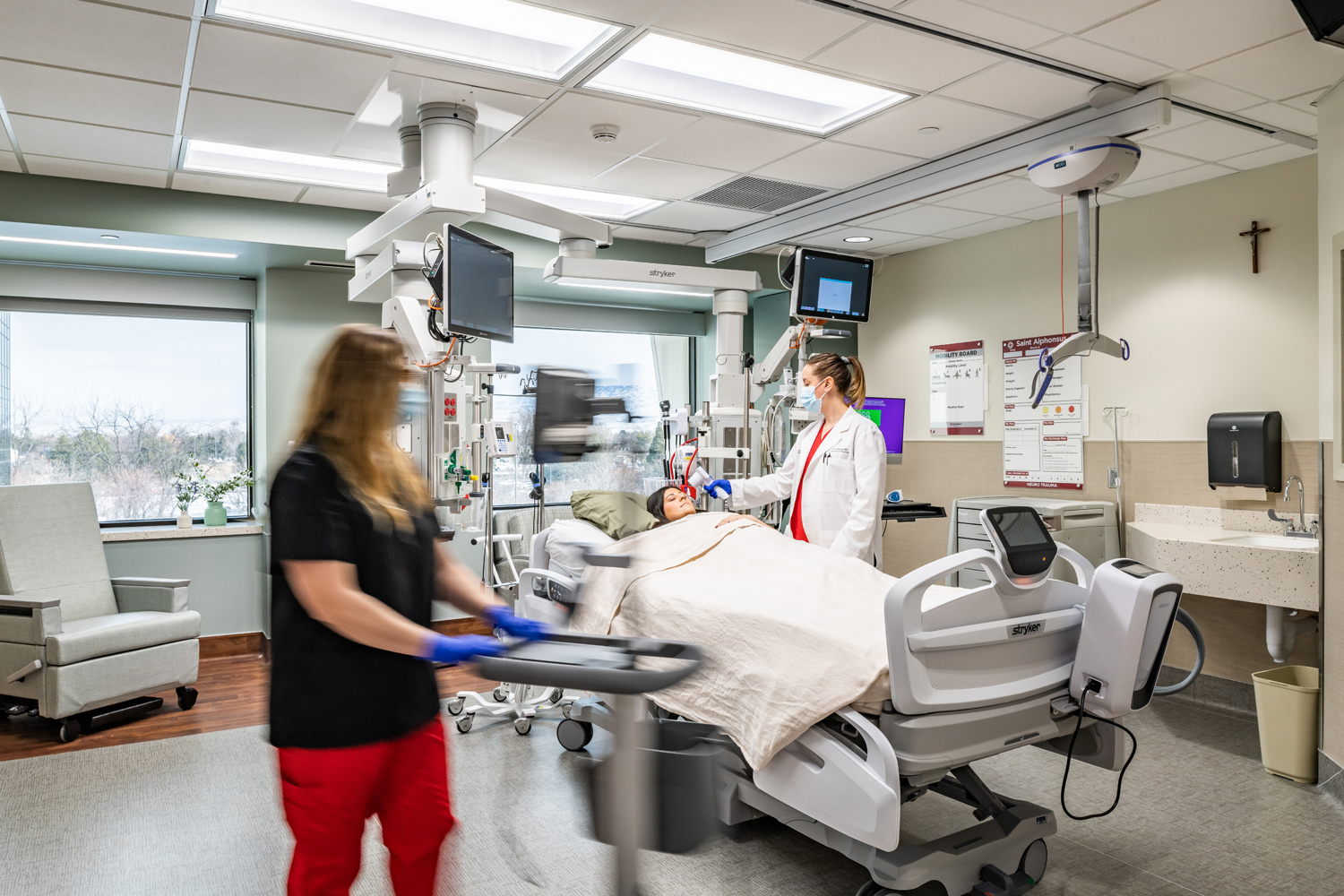 Saint Alphonsus NeST ICU by Cushing Terrell Architizer