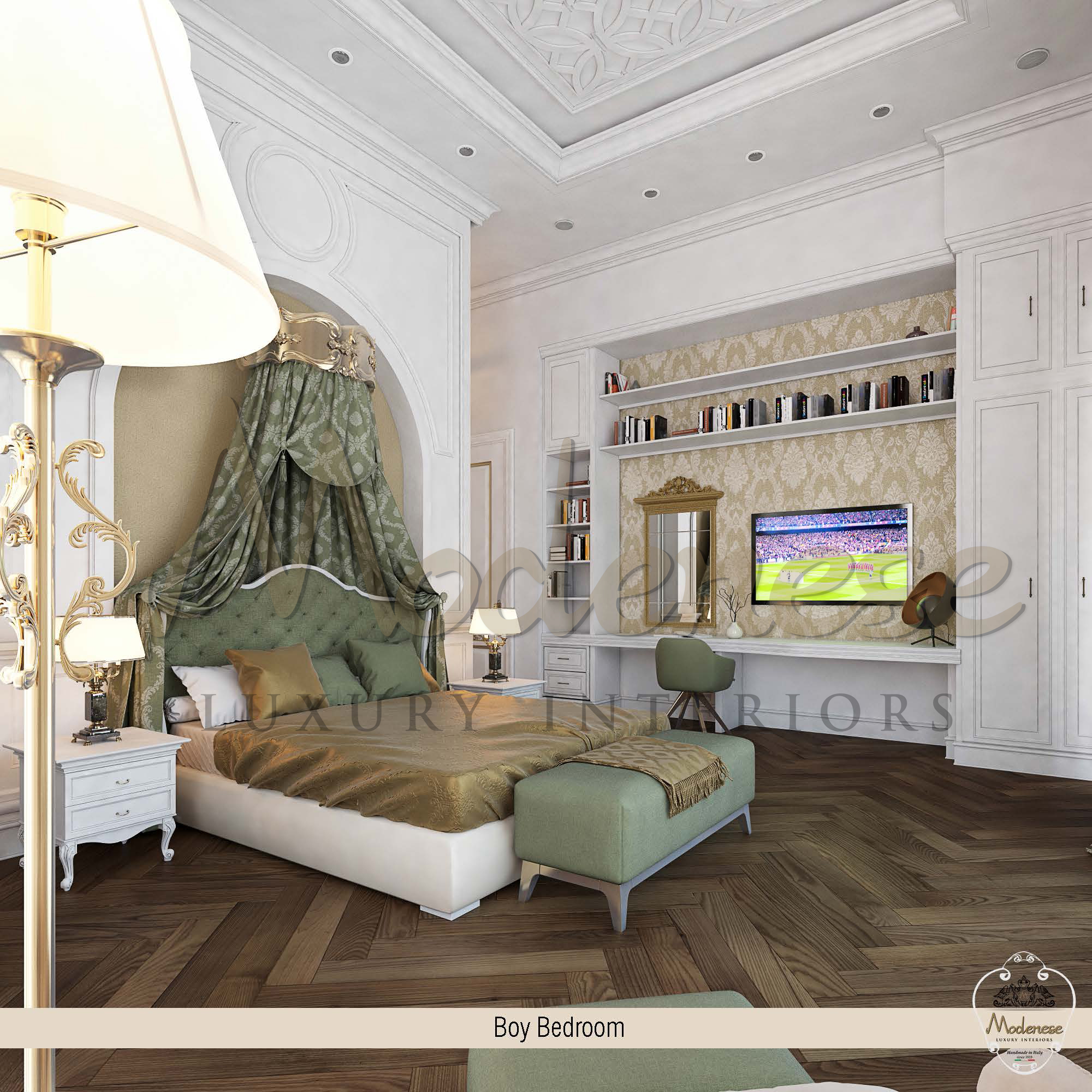 Gorgeous Boys Bedroom Design Idea by MODENESE Luxury Interiors - Architizer