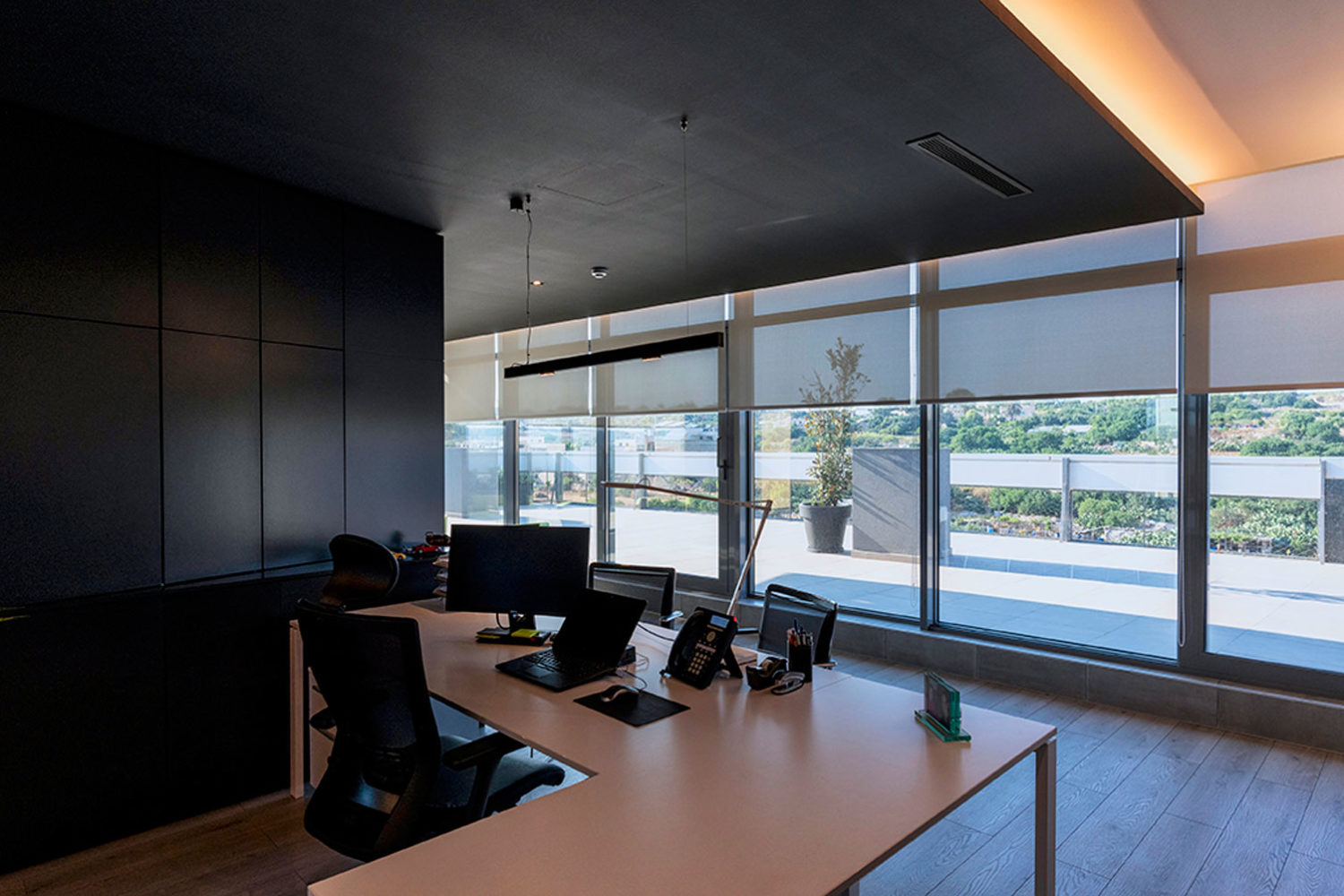Image showcasing Working Woods - Penthouse Offices by MJMDA [Matthew James Mercieca ...