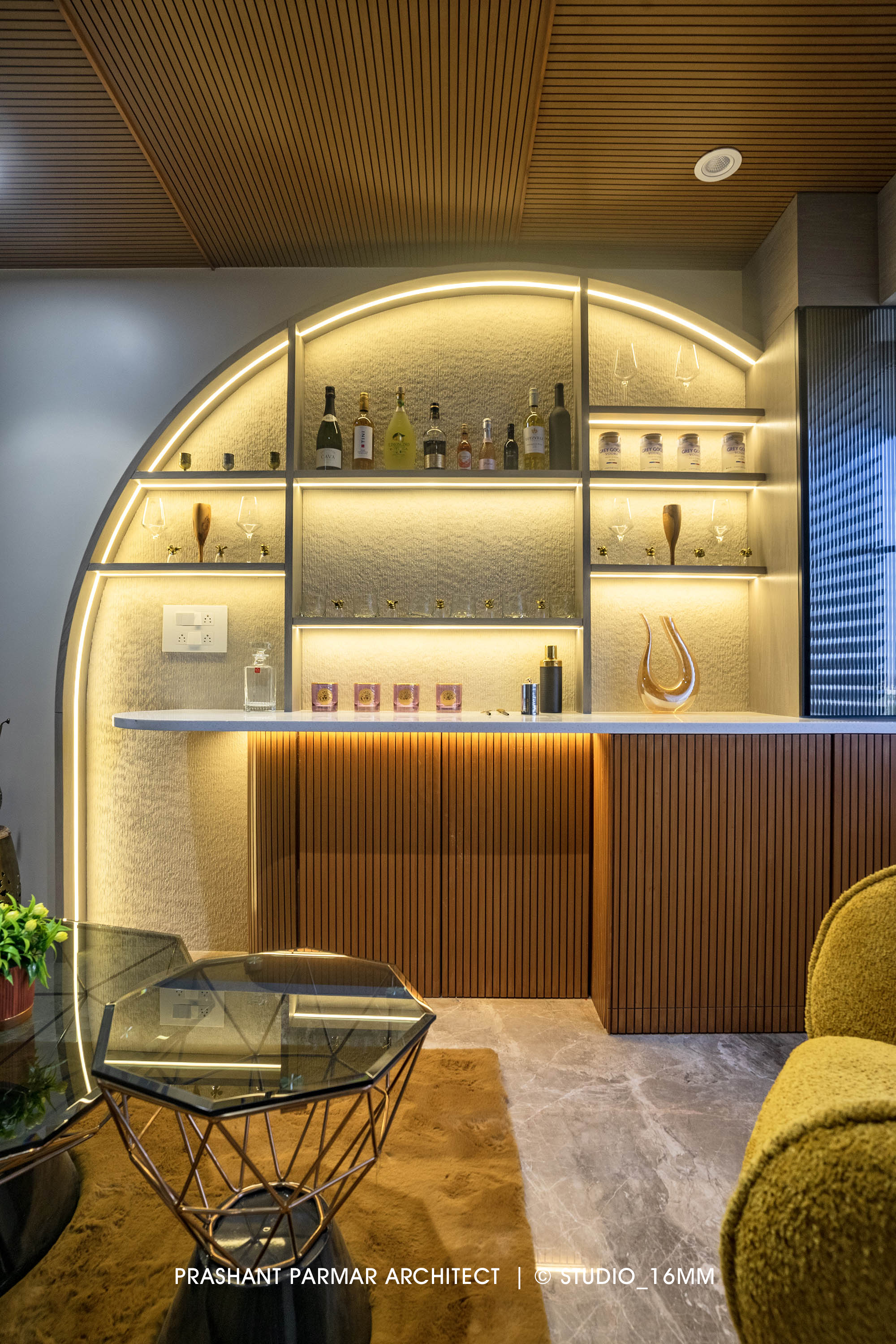 Image showcasing Ultra-Modern Luxurious Penthouse in Ahmedabad by Prashant Parmar ...