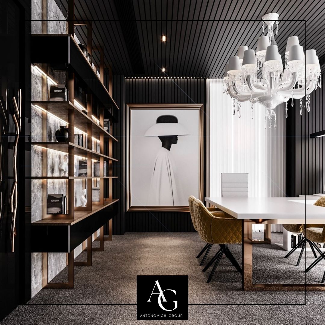 Redefining Luxury Office Interior Design by LUXURY ANTONOVICH DESIGN ...