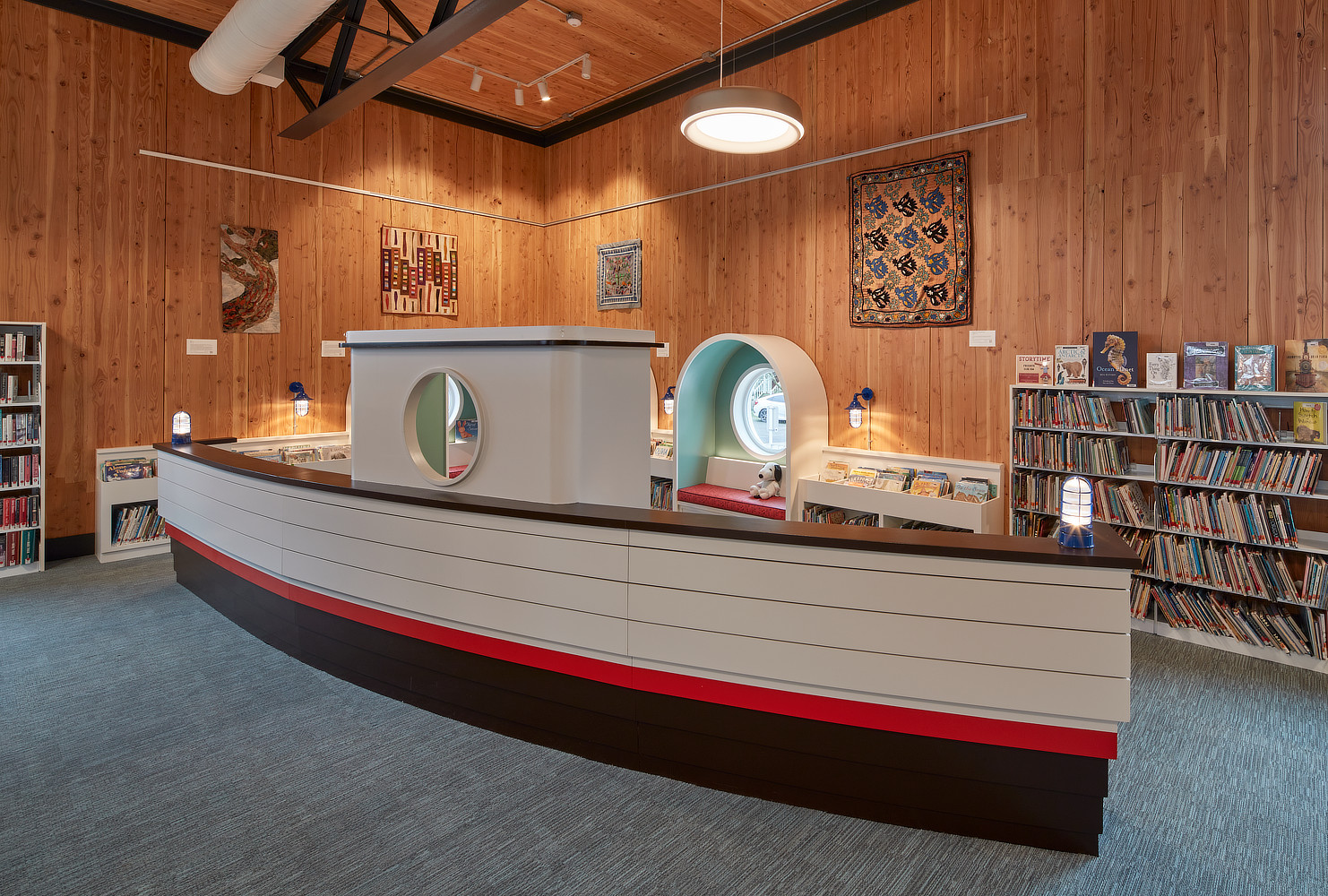 La Conner Swinomish Library by BuildingWork Architizer
