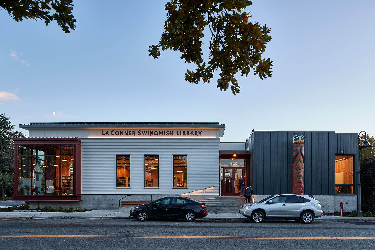 La Conner Swinomish Library by BuildingWork Architizer