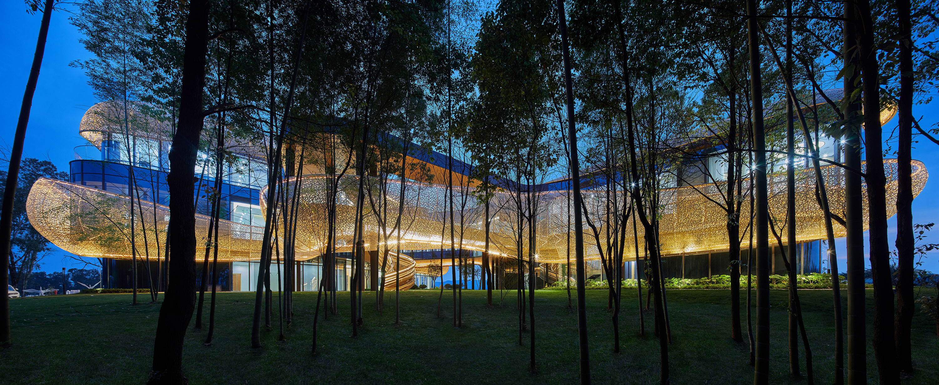White Crane Lake Visitor Center by Archperience by CurrentNewswire