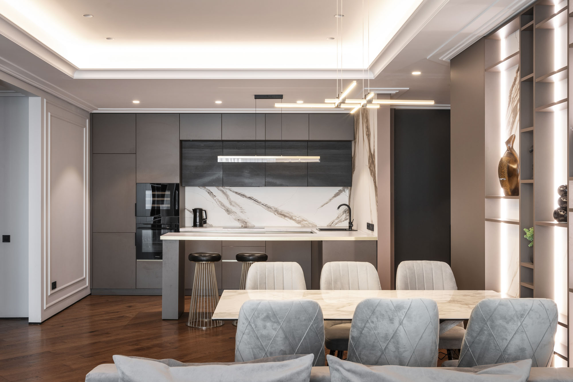 M APARTMENT | INTERIOR DESIGN by AB+Partners - Architizer