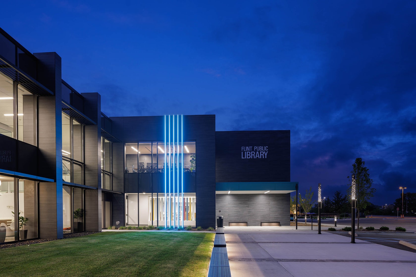 Flint Public Library by OPN Architects Architizer