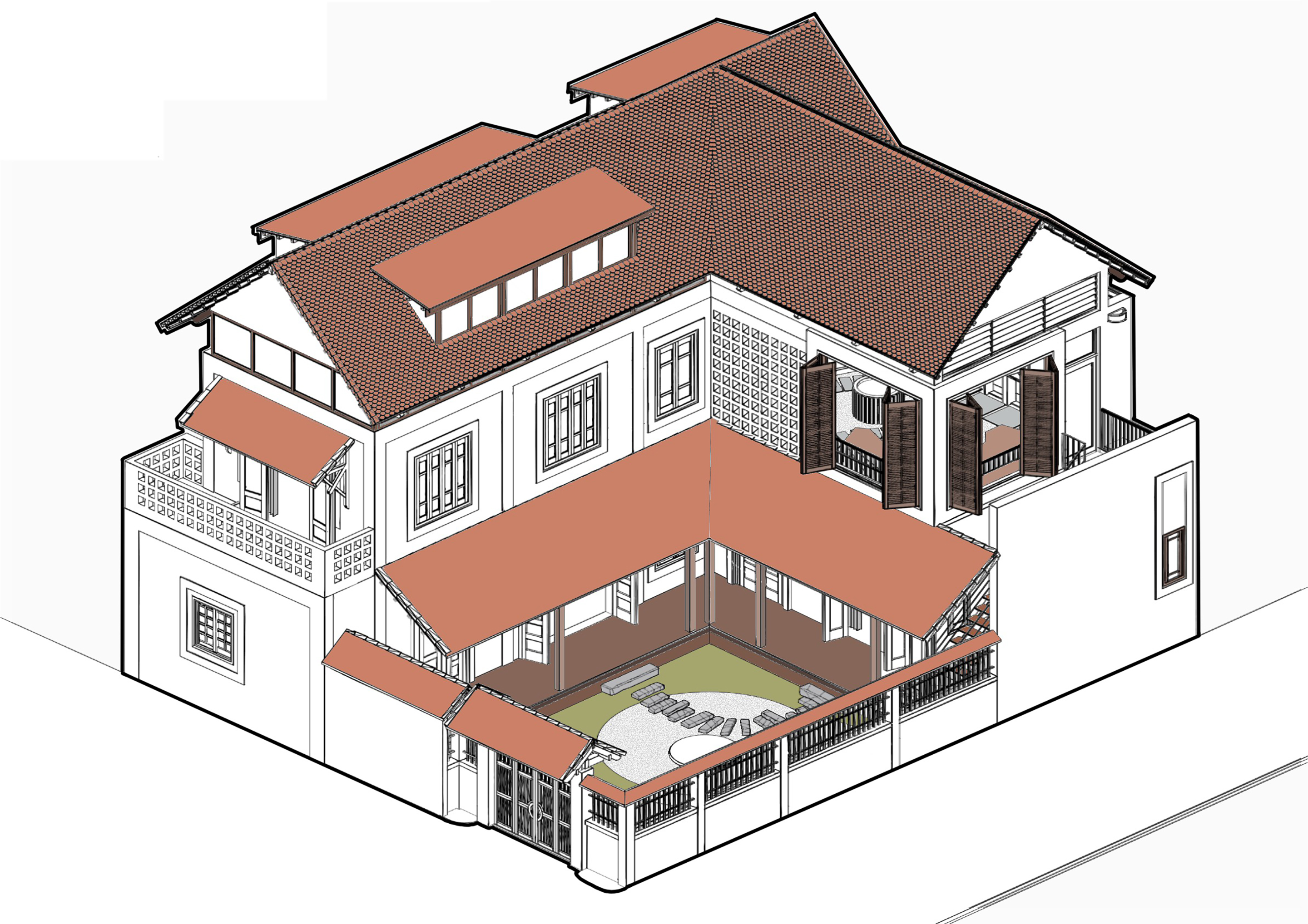 Border House by WORKLOUNGE 03 VIETNAM Architizer