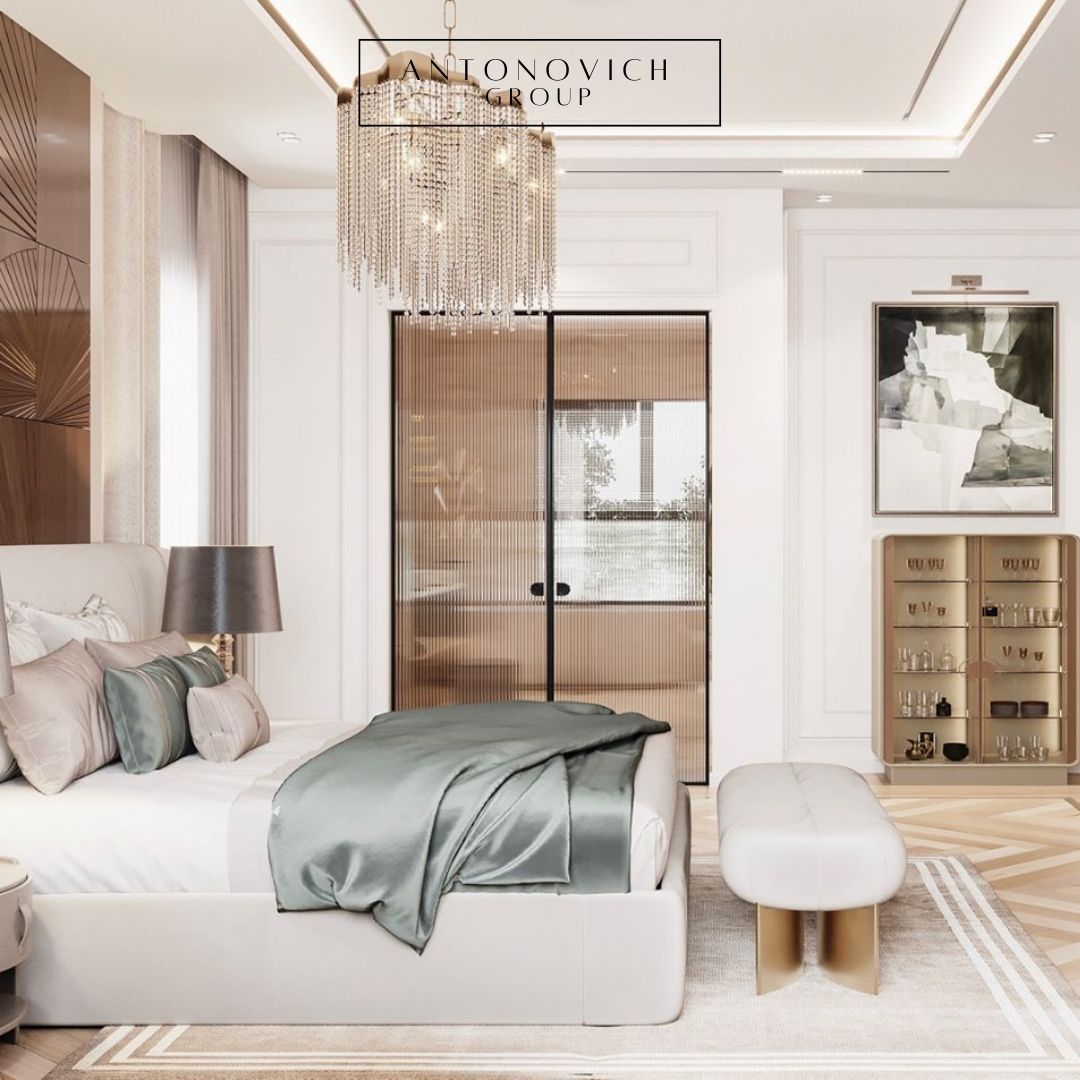 Tips for Selecting Furniture and Lighting in Luxury Bedroom Interior ...