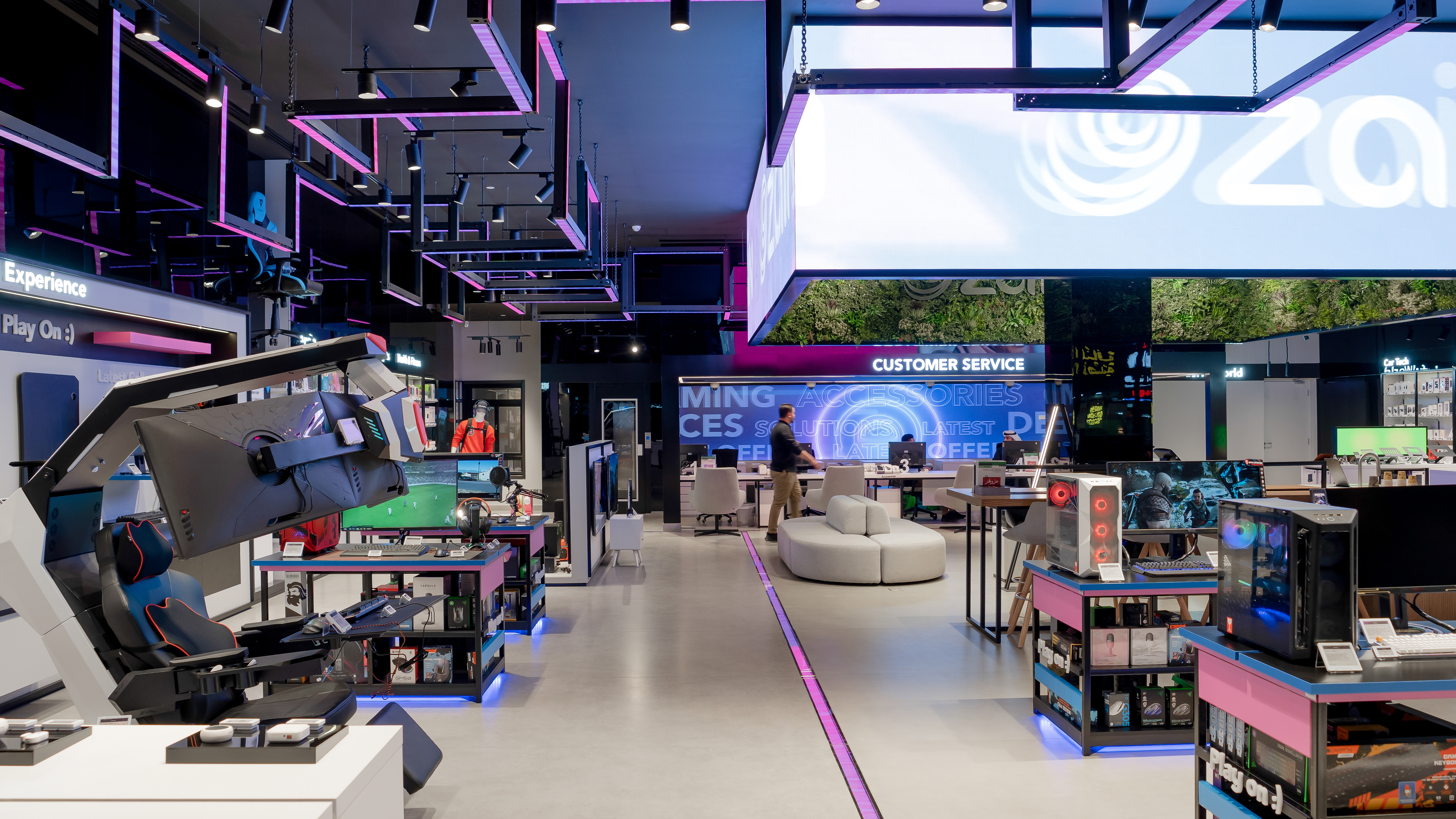 Zain Flagship Store by BÖWE Architizer