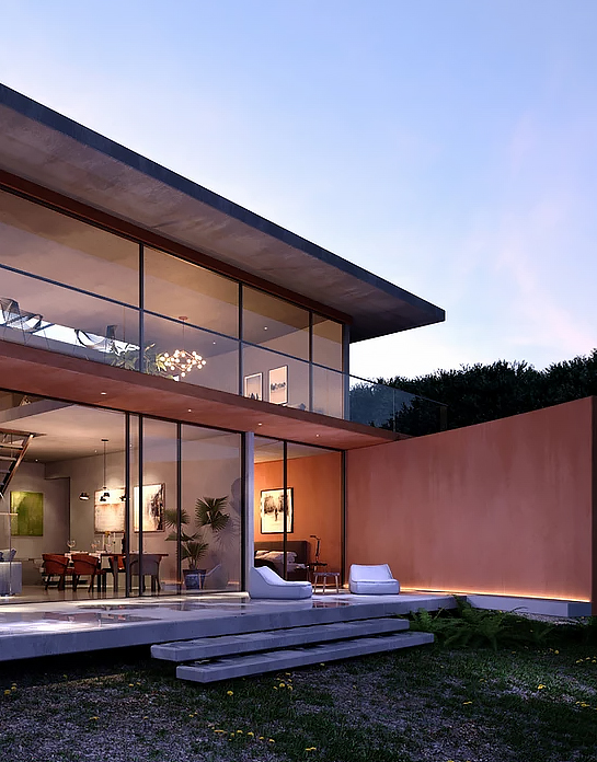 The OCHRE House by Glen Thomas Architecture Ltd Architizer