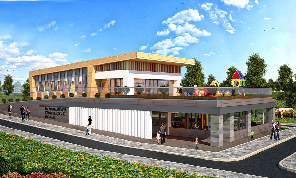 Talas Women and Youth Center by Ikon Proje Architizer