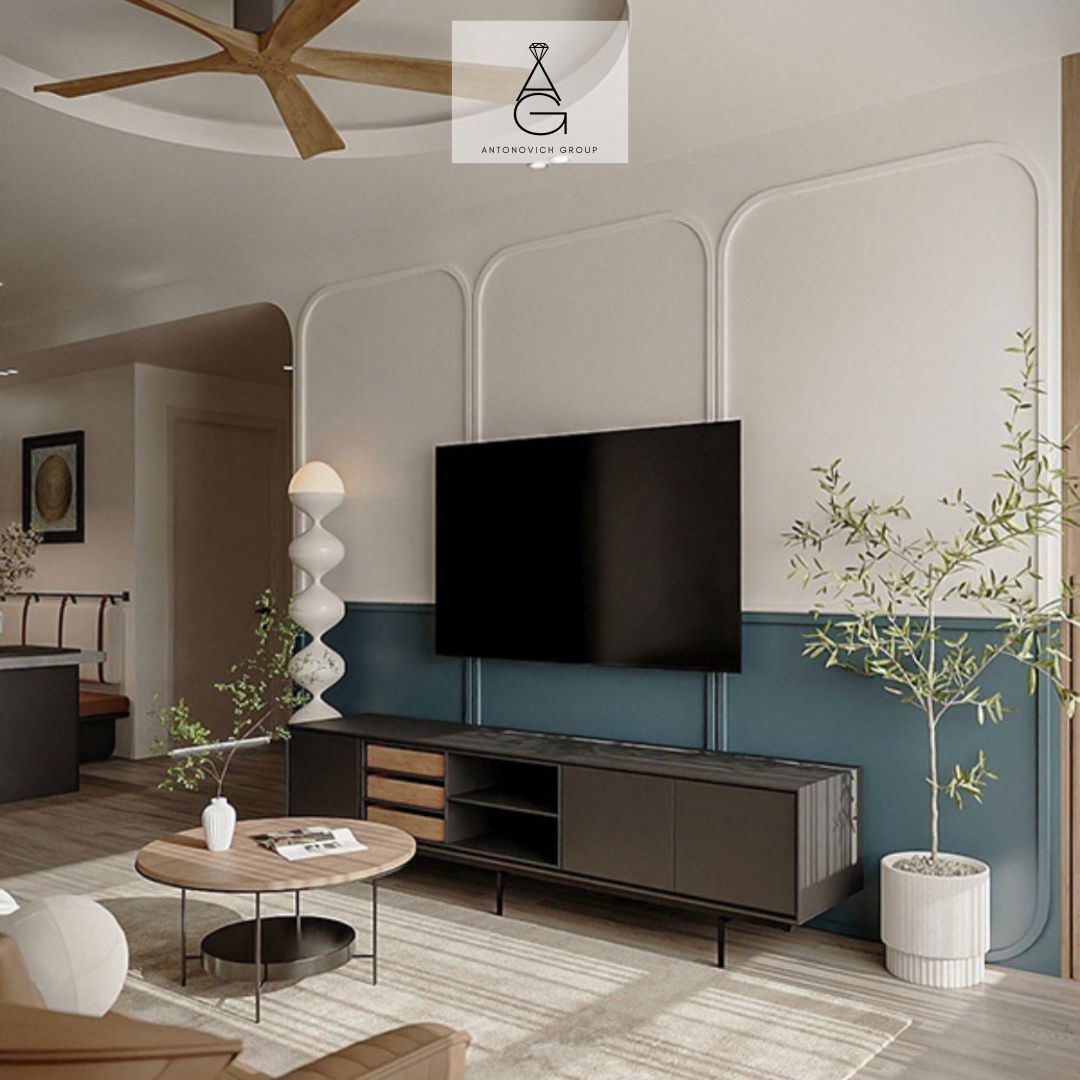 Image showcasing MODERN ELEGANCE REDEFINED: APARTMENT INTERIOR DESIGN AND RENOVATION by ...