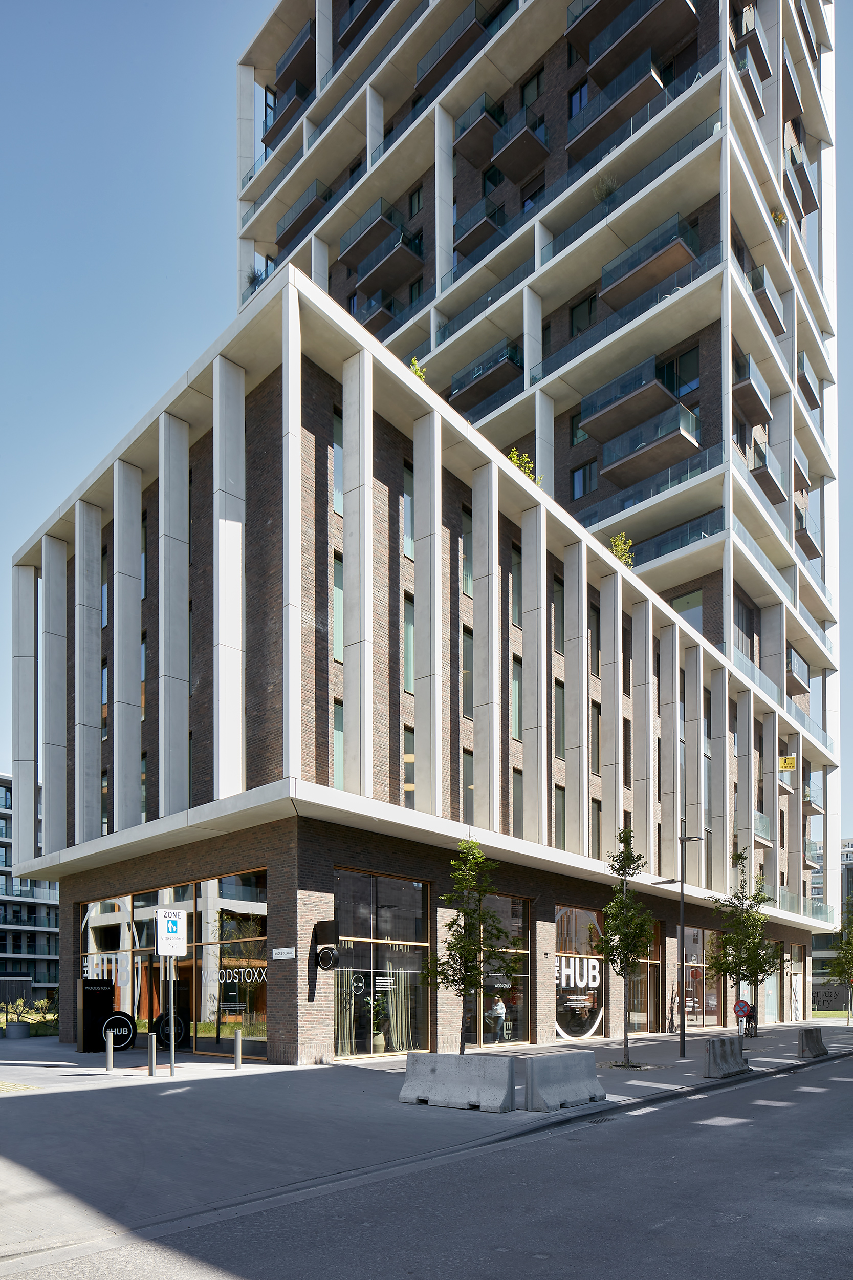 Residential Tower Antwerp by C.F. Møller Architects Architizer