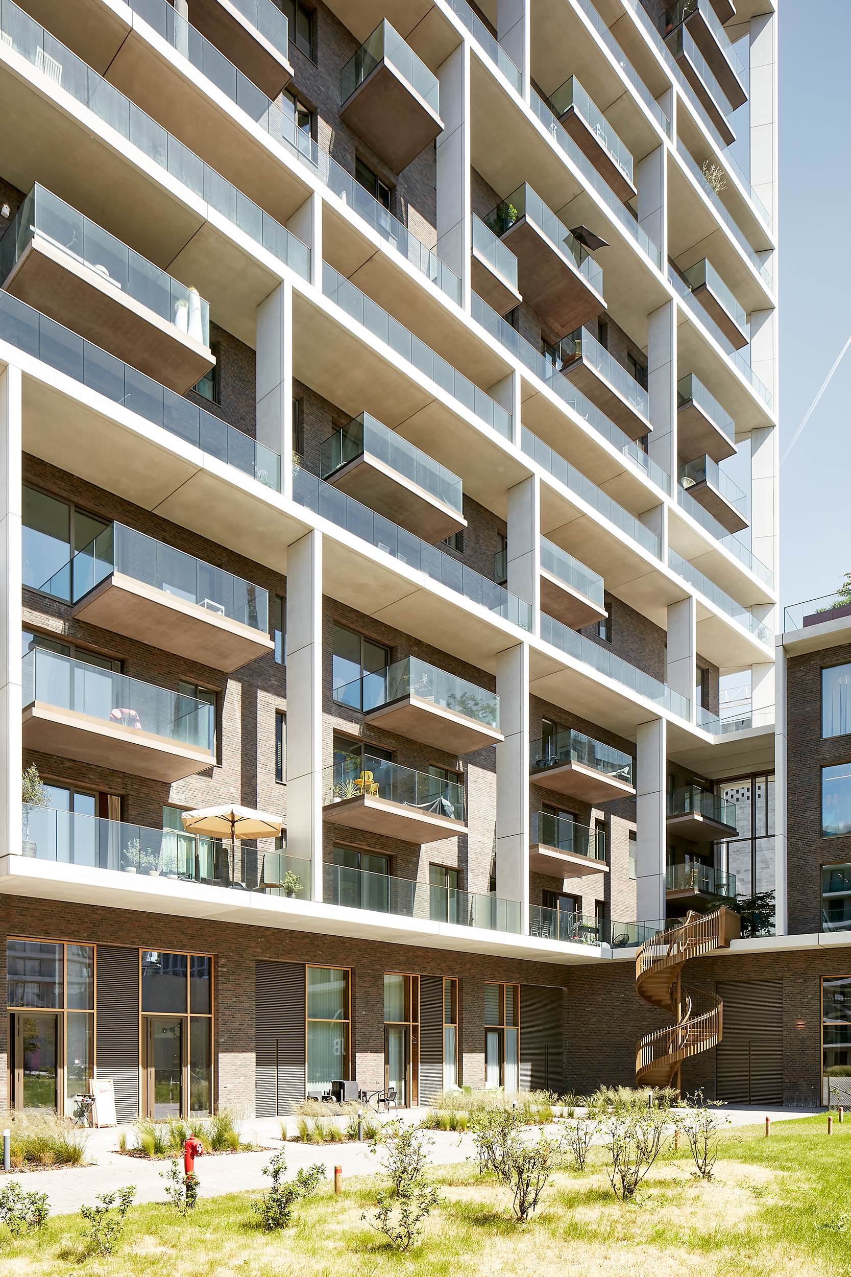 Residential Tower Antwerp by C.F. Møller Architects Architizer