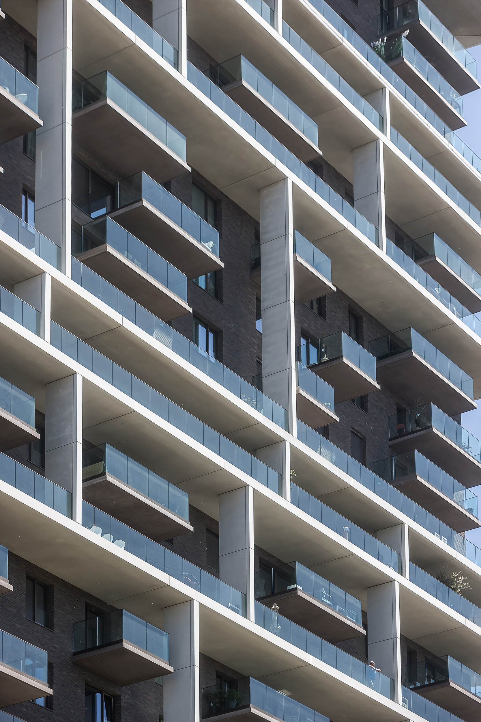 Residential Tower Antwerp by C.F. Møller Architects Architizer