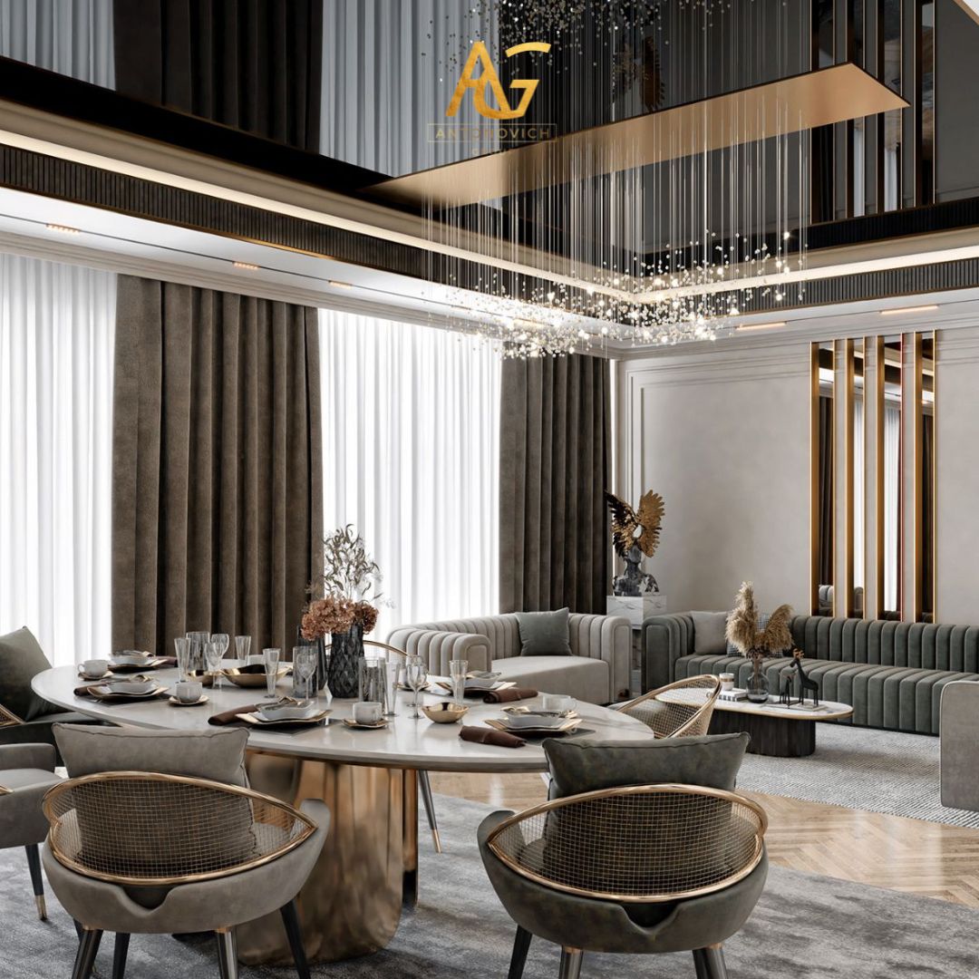 Bespoke Elegance: Luxury Interior Design Triumph by LUXURY ANTONOVICH ... - Luxury Bespoke Interior Decorating