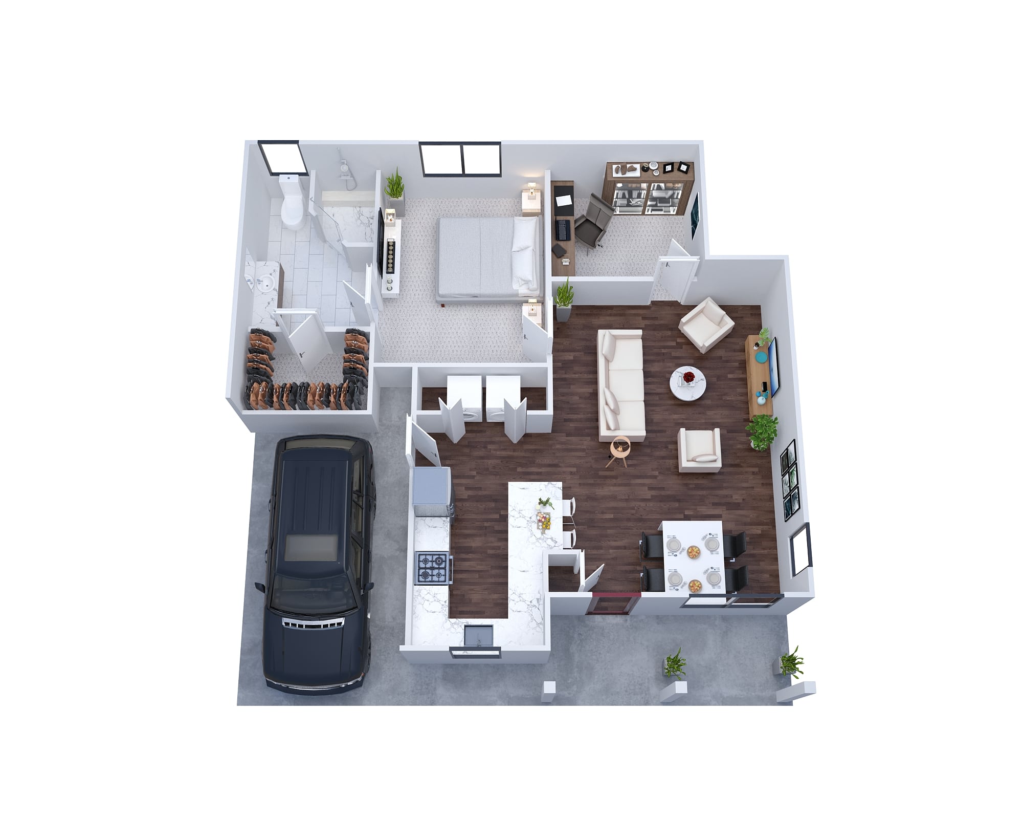 3D Floor Plan Rendering Columbus, Georgia by The 2D3D Floor Plan ...