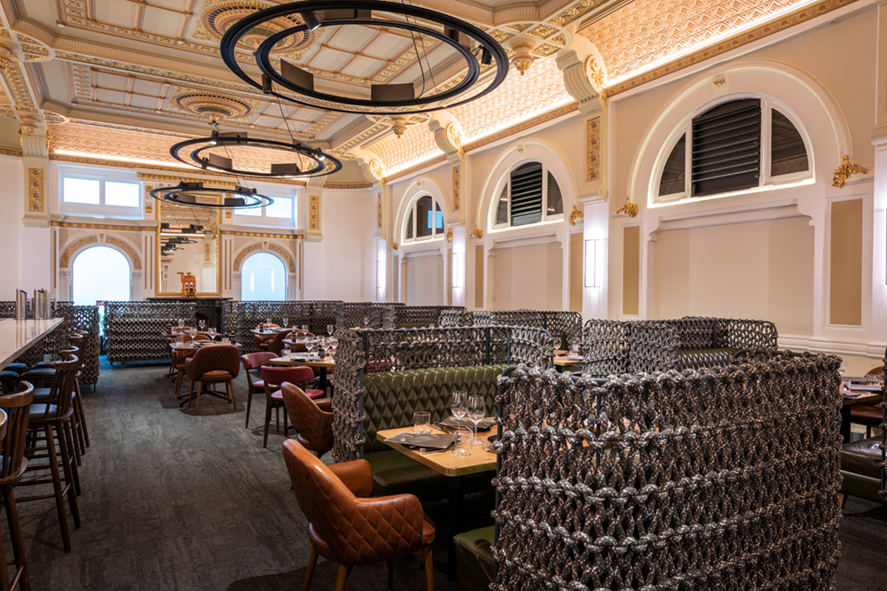 The Meat & Wine Co., Perth. Restaurant Design Australia. by COOOP